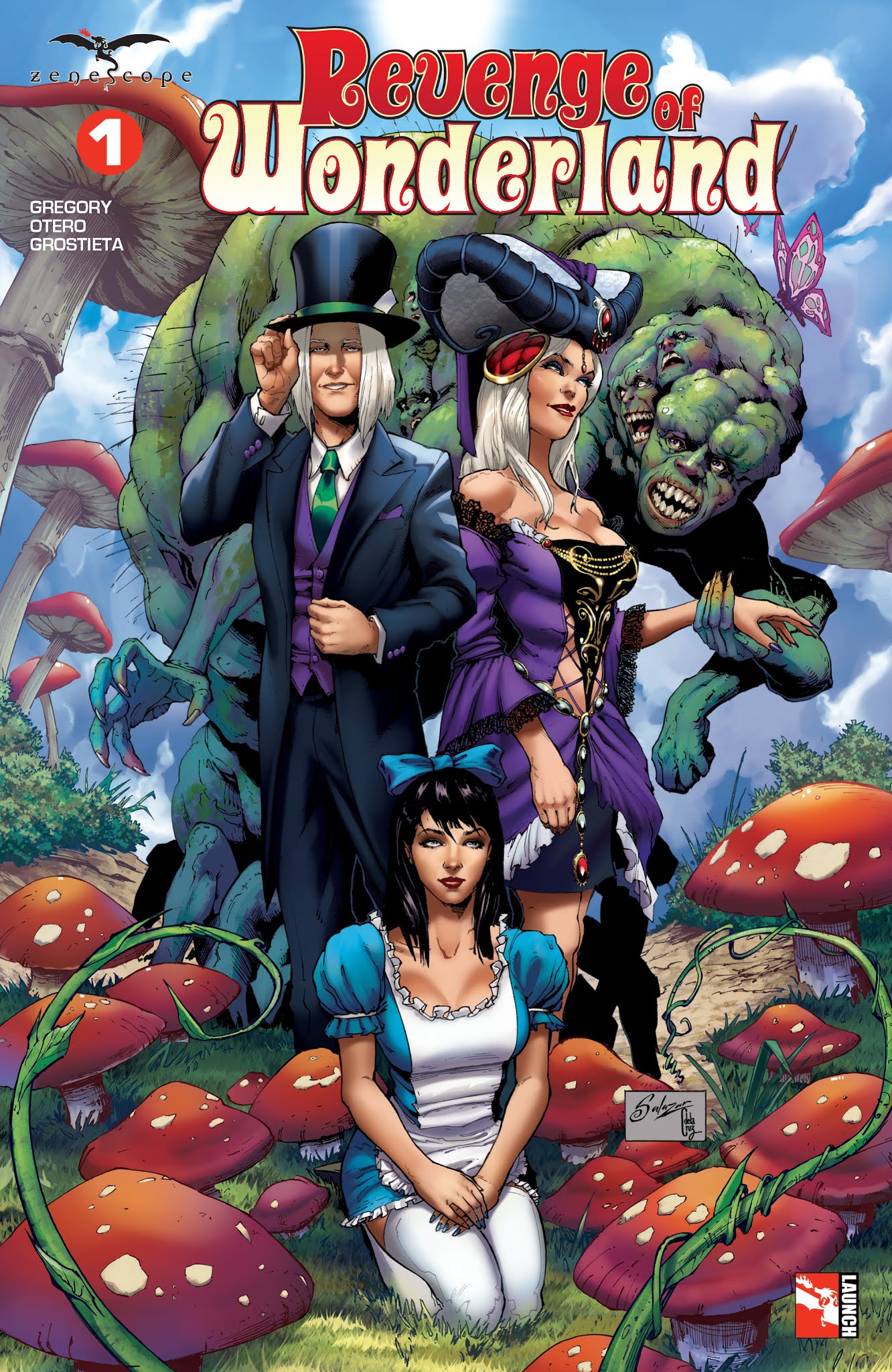 Read online Revenge of Wonderland comic -  Issue #1 - 1
