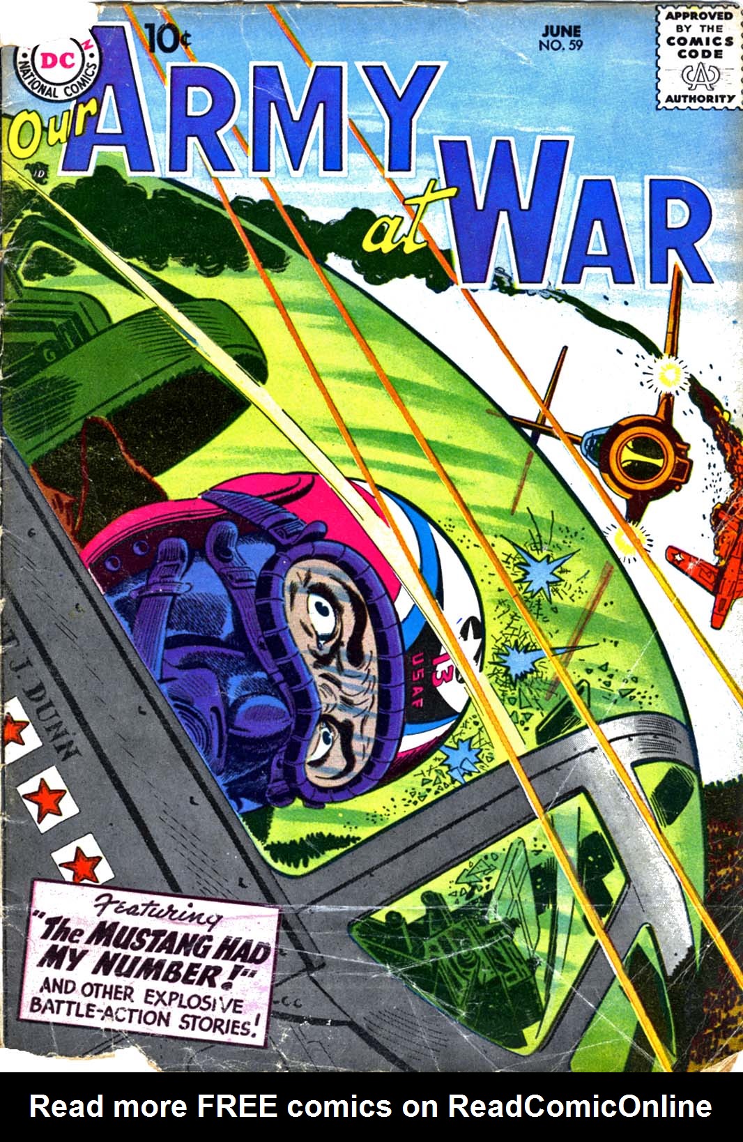 Read online Our Army at War (1952) comic -  Issue #59 - 1