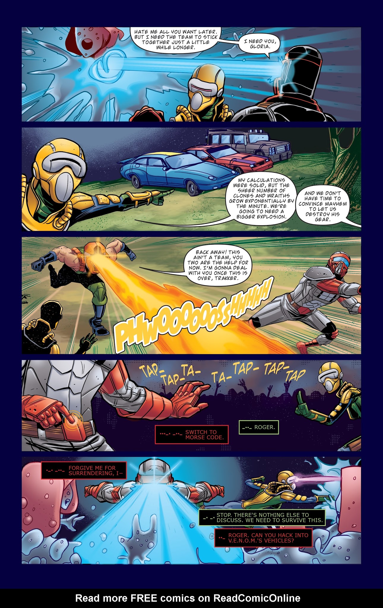 Read online M.A.S.K.: Mobile Armored Strike Kommand comic -  Issue #10 - 10