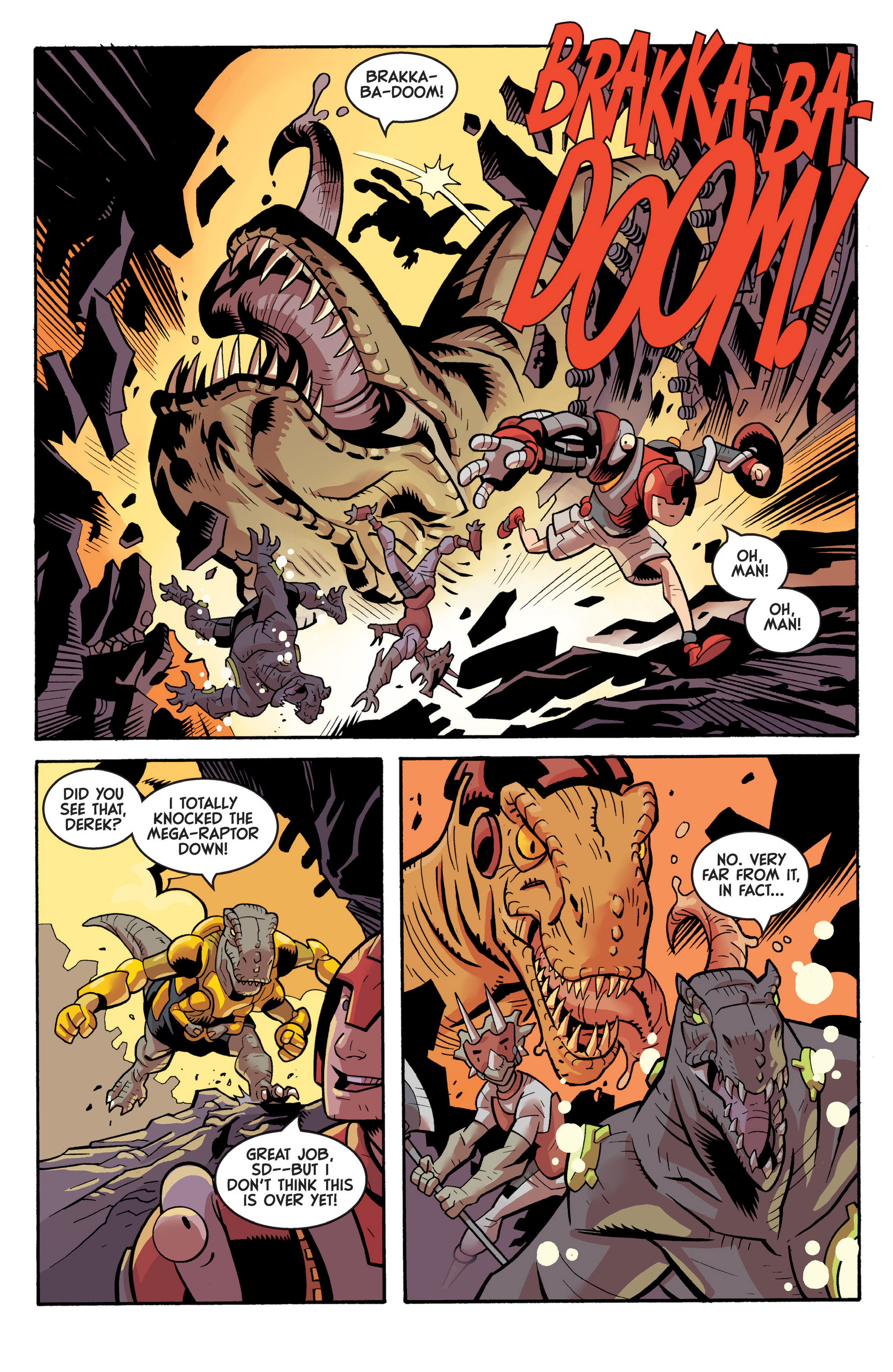 Read online Super Dinosaur (2011) comic -  Issue #22 - 20