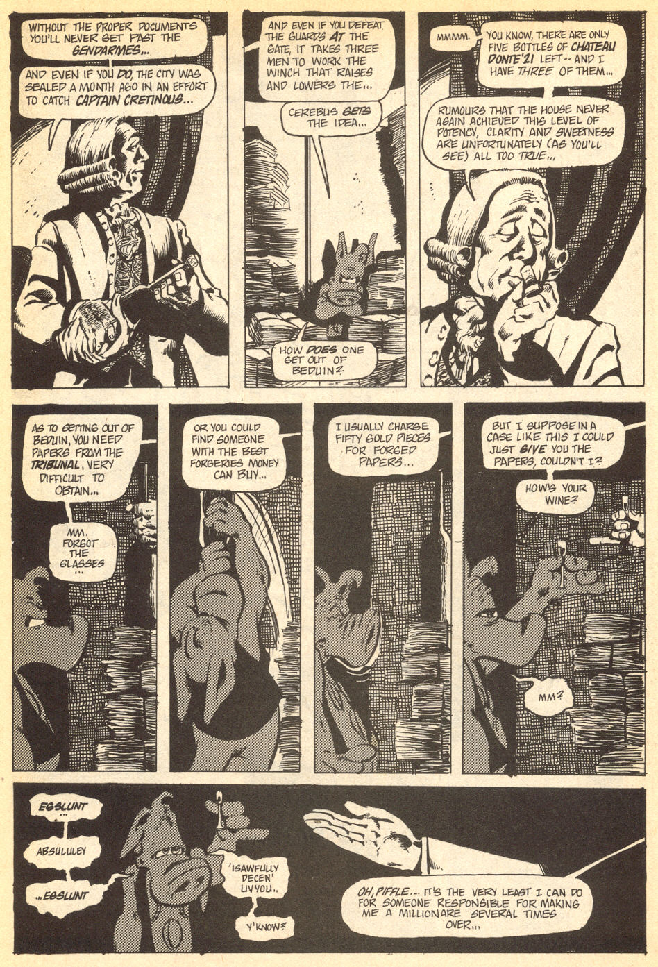 Read online Cerebus comic -  Issue #21 - 15