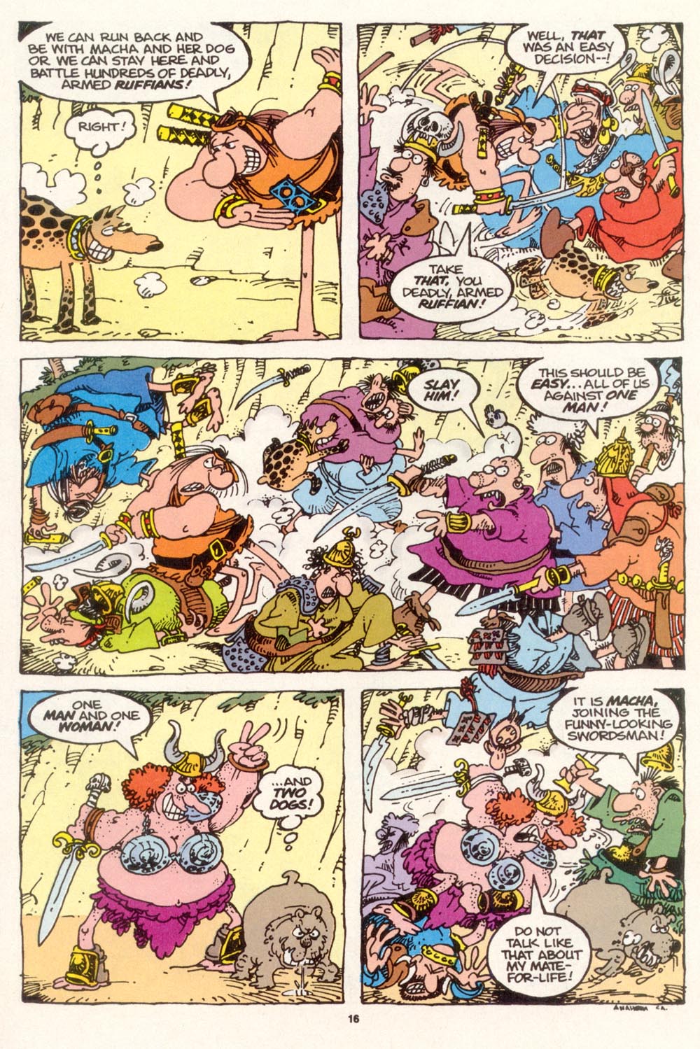 Read online Sergio Aragonés Groo the Wanderer comic -  Issue #117 - 18