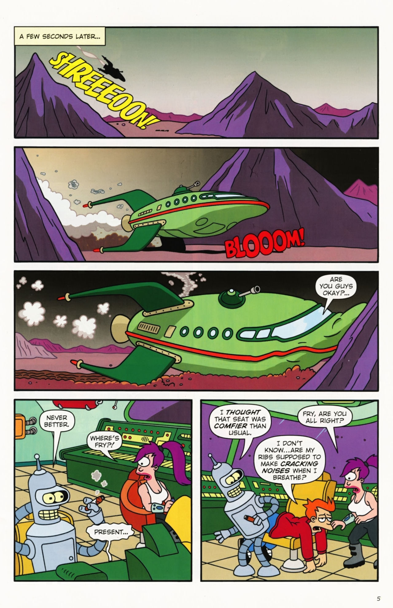 Read online Futurama Comics comic -  Issue #53 - 6