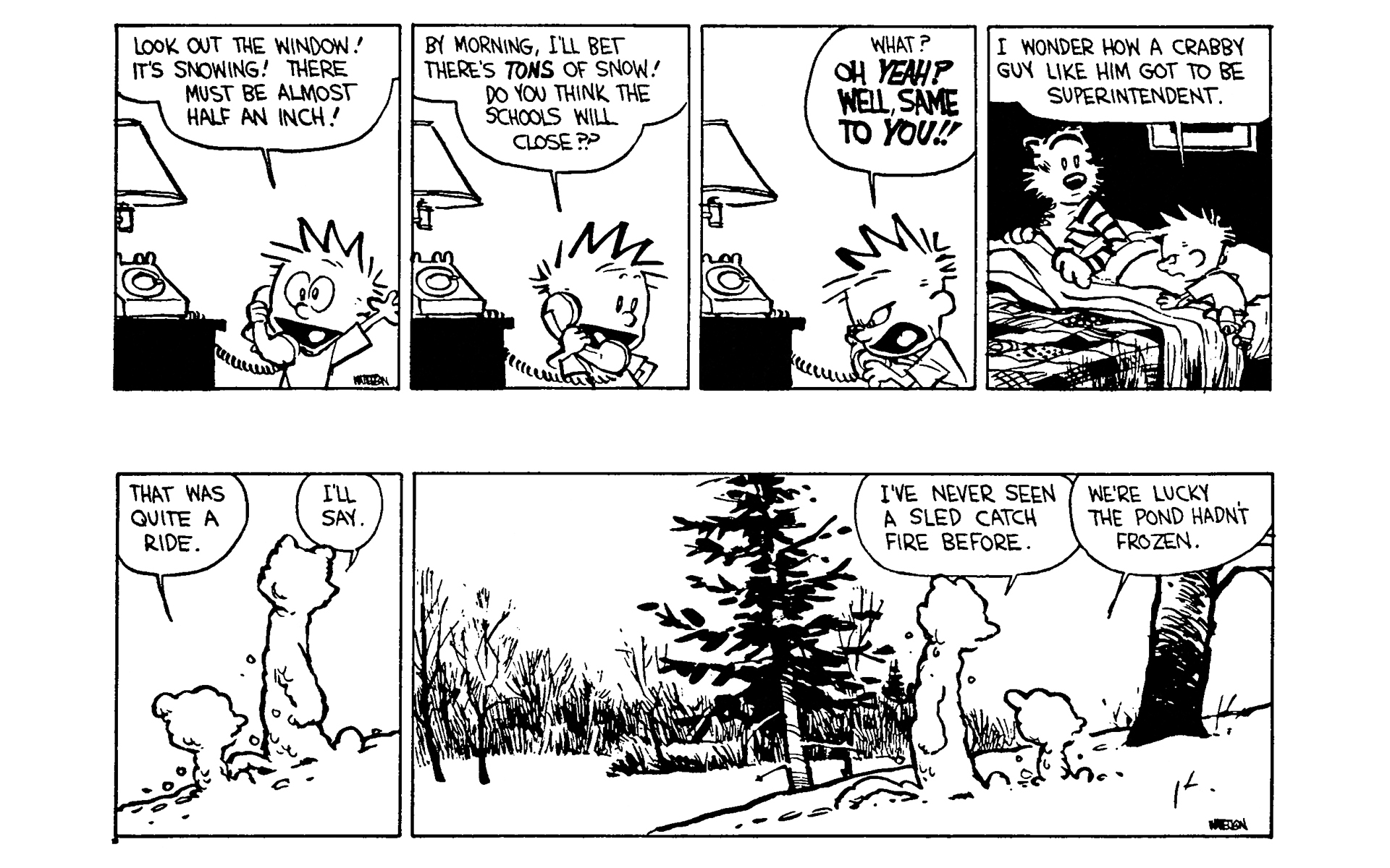 Read online Calvin and Hobbes comic -  Issue #7 - 94