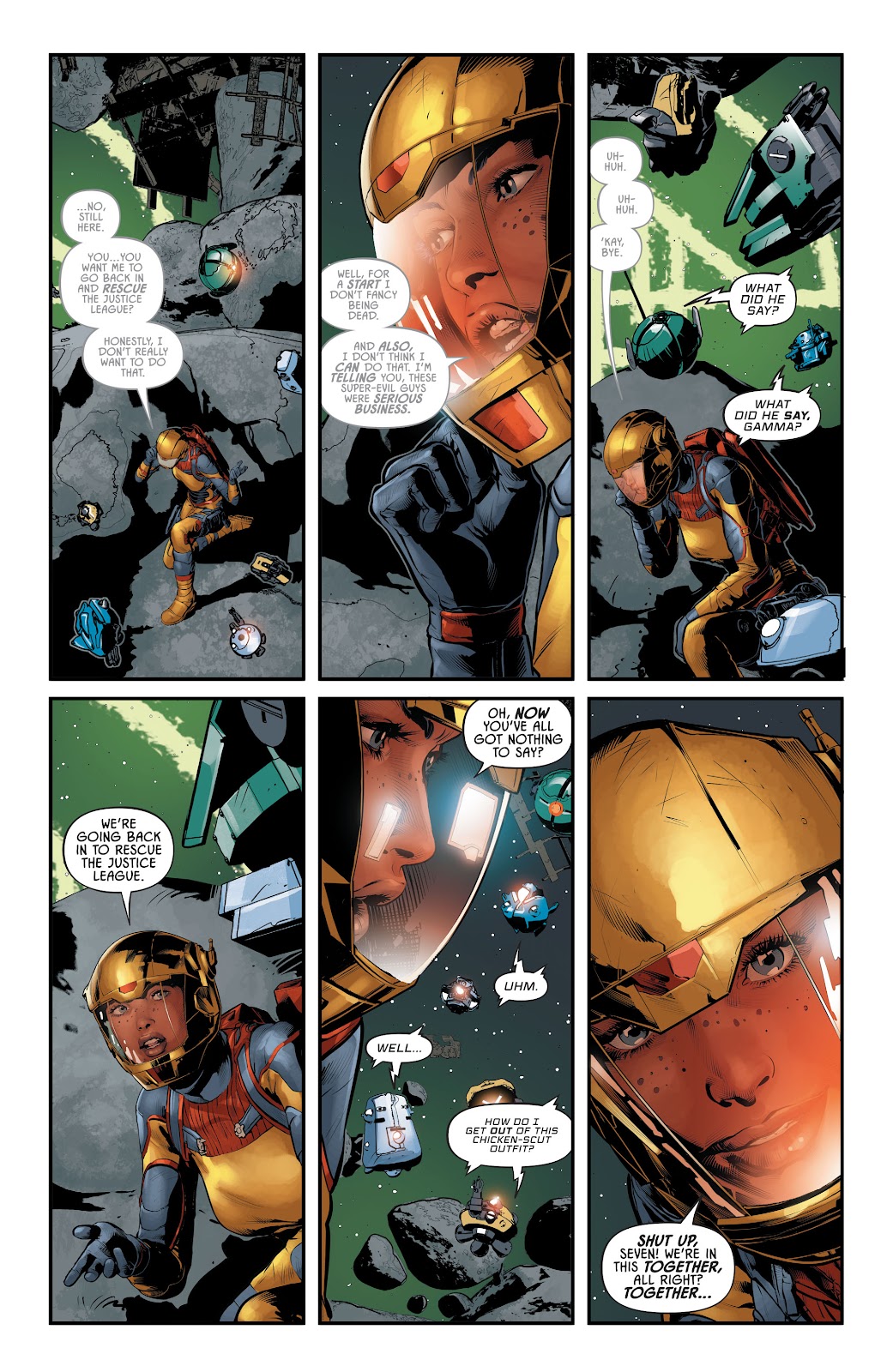 Justice League Odyssey issue 17 - Page 6