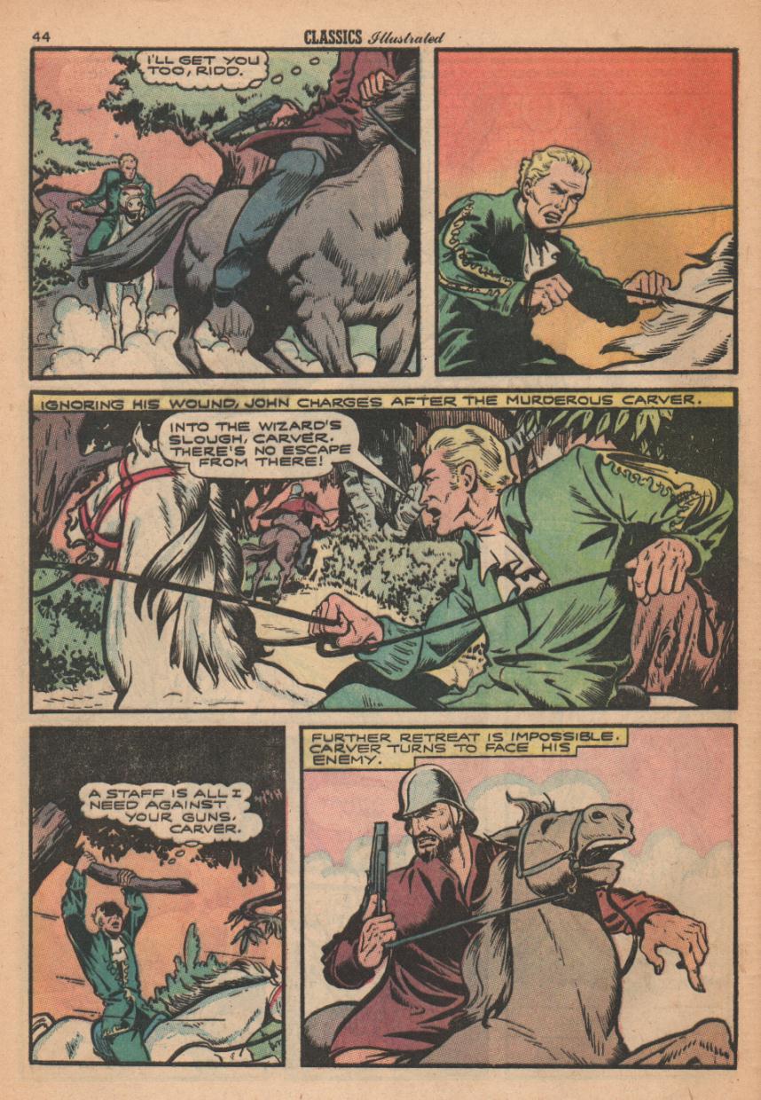 Read online Classics Illustrated comic -  Issue #32 - 46