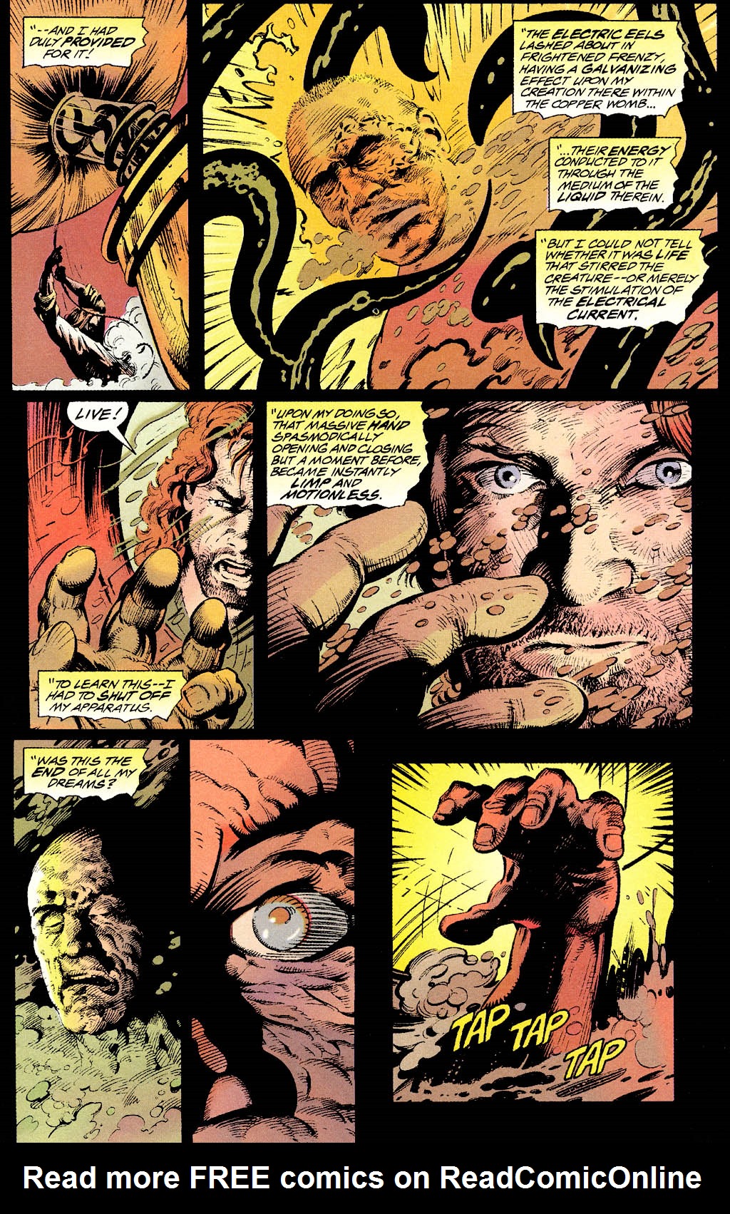 Read online Mary Shelley's Frankenstein comic -  Issue #2 - 5