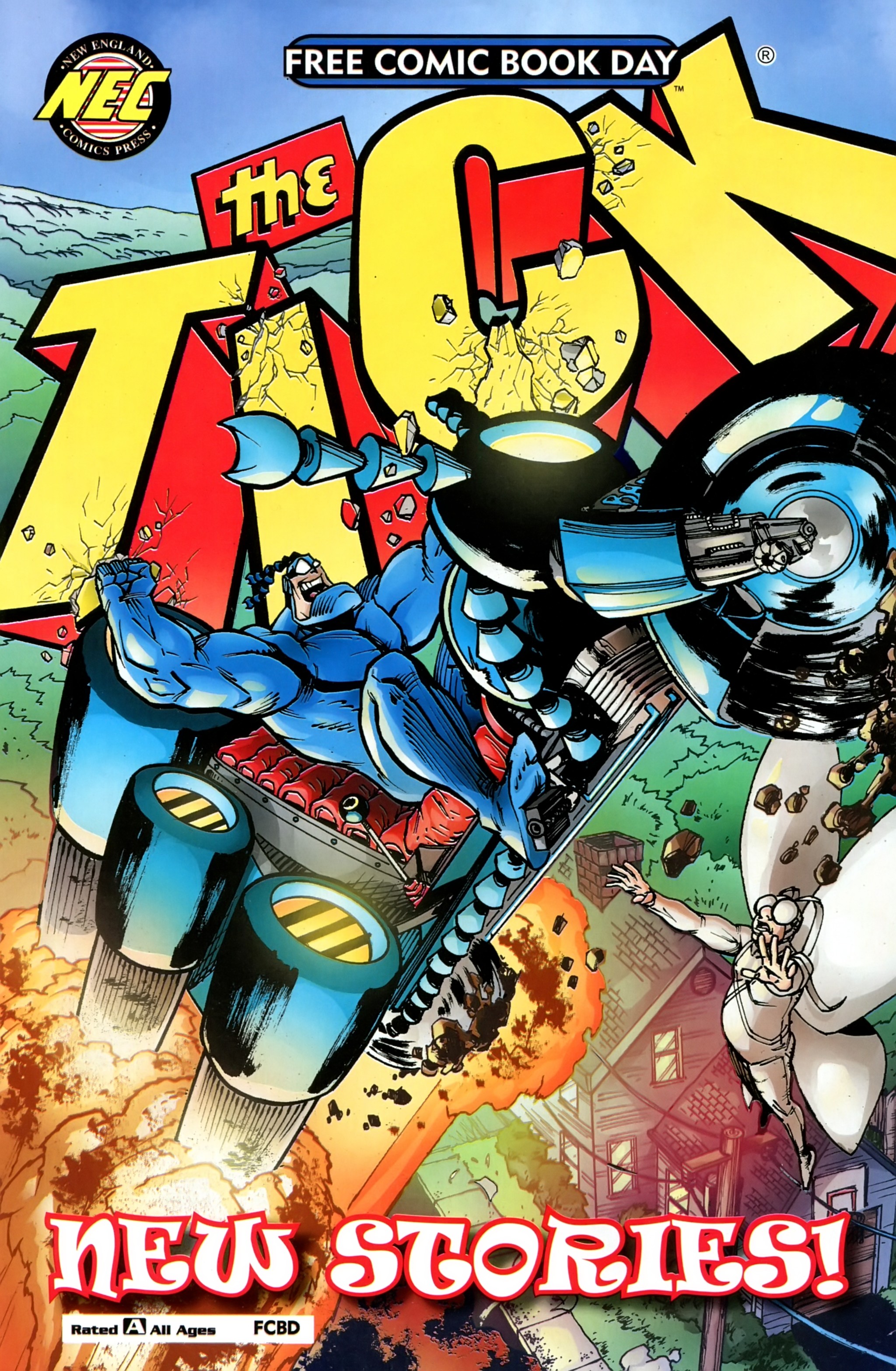 Read online Free Comic Book Day 2019 comic -  Issue # The Tick - 1