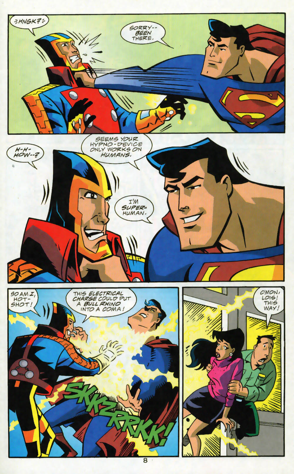 Superman Adventures Issue #32 #35 - English 10