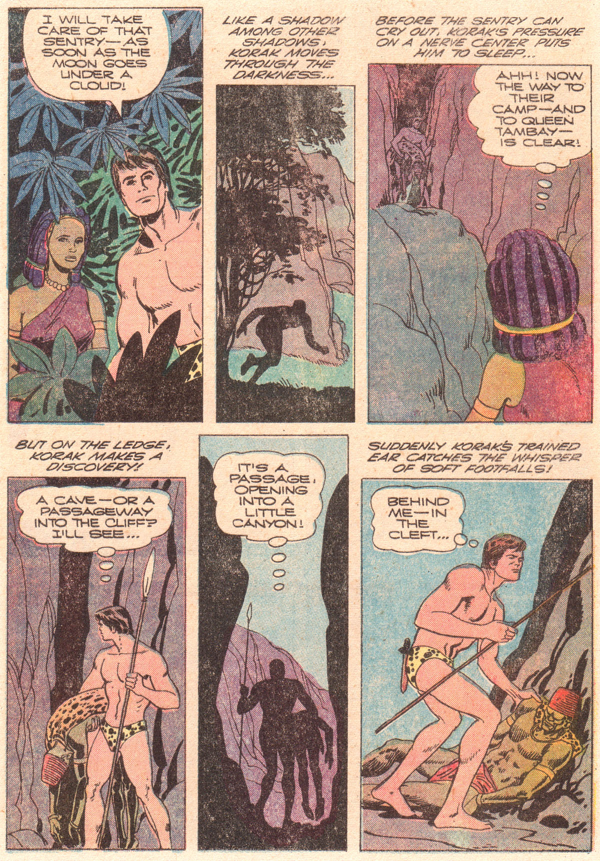 Read online Korak, Son of Tarzan (1964) comic -  Issue #40 - 9