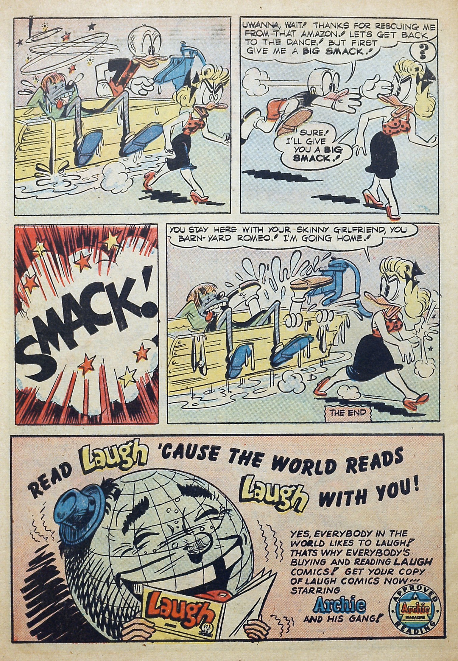 Read online Super Duck Comics comic -  Issue #41 - 48