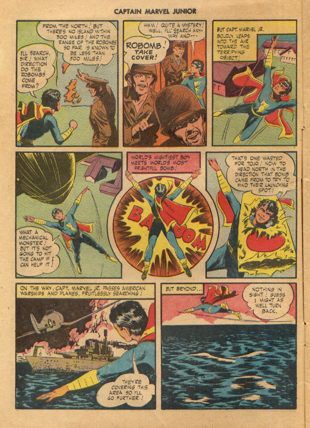 Read online Captain Marvel, Jr. comic -  Issue #31 - 6