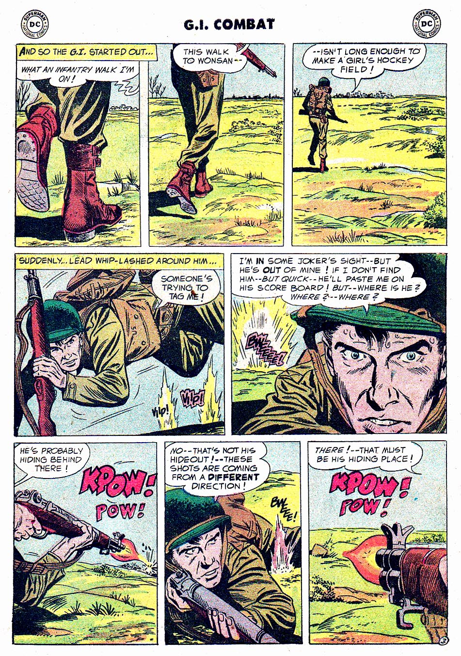 Read online G.I. Combat (1952) comic -  Issue #46 - 5