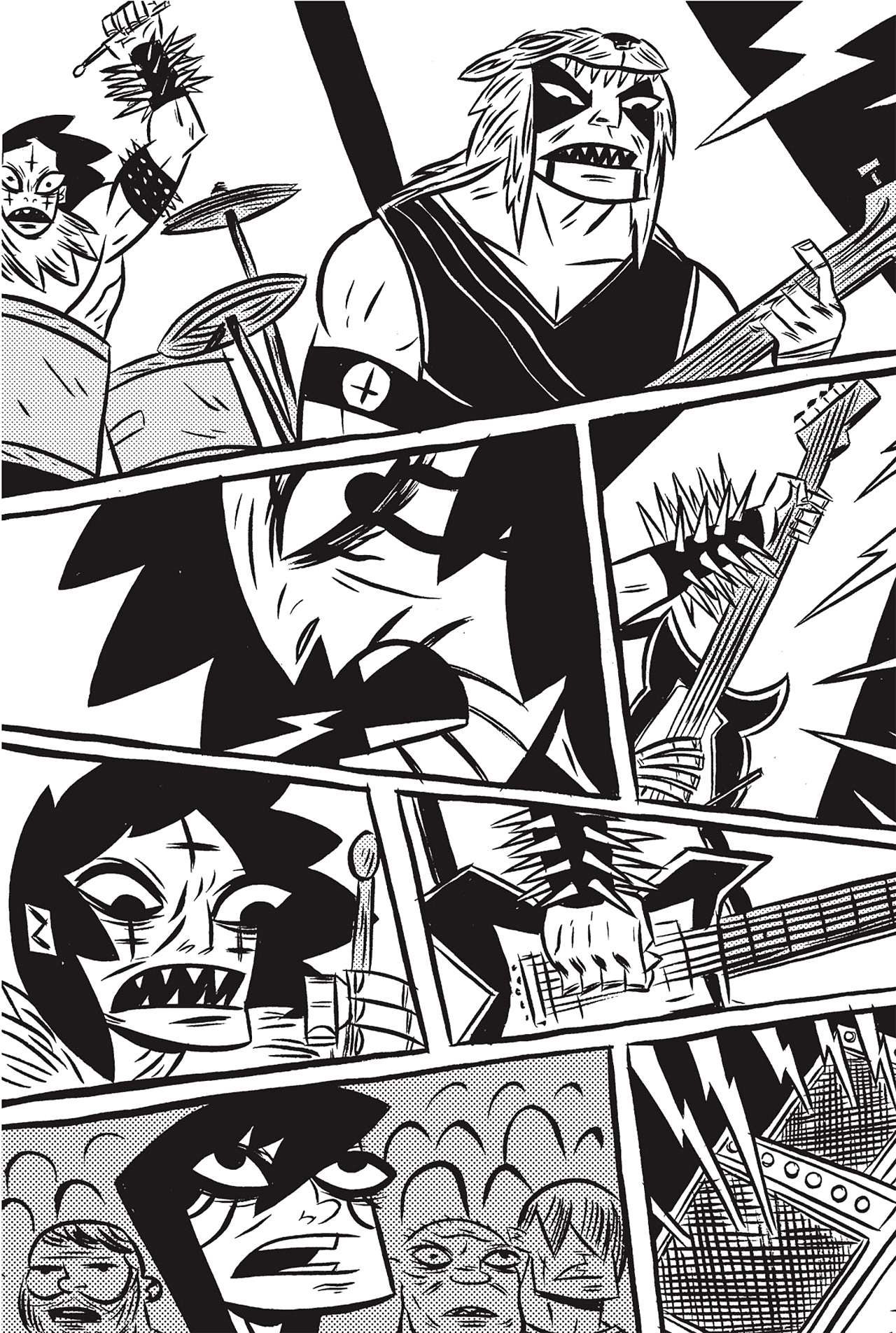 Read online Black Metal comic -  Issue #1 - 104
