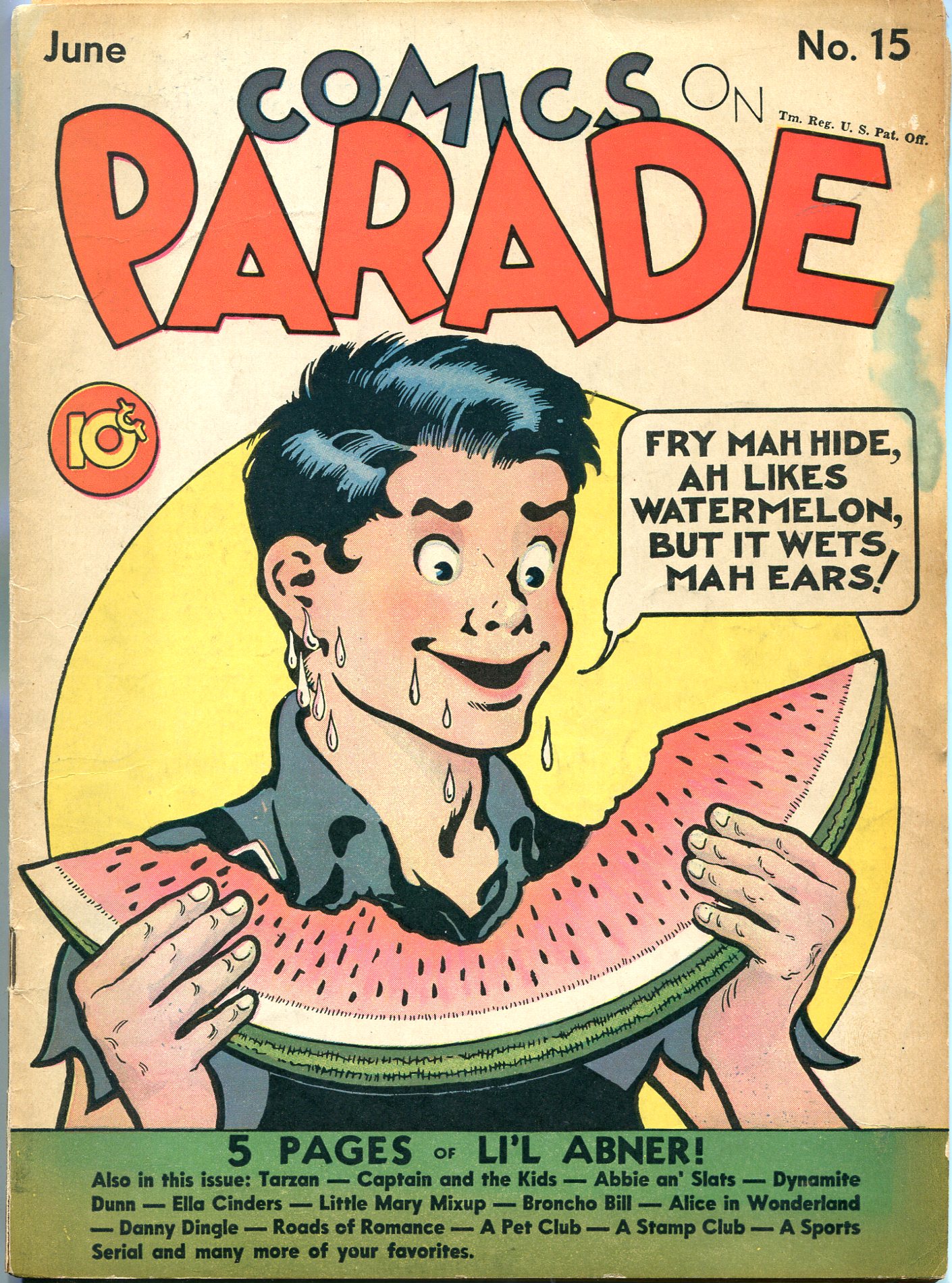 Read online Comics on Parade comic -  Issue #15 - 1