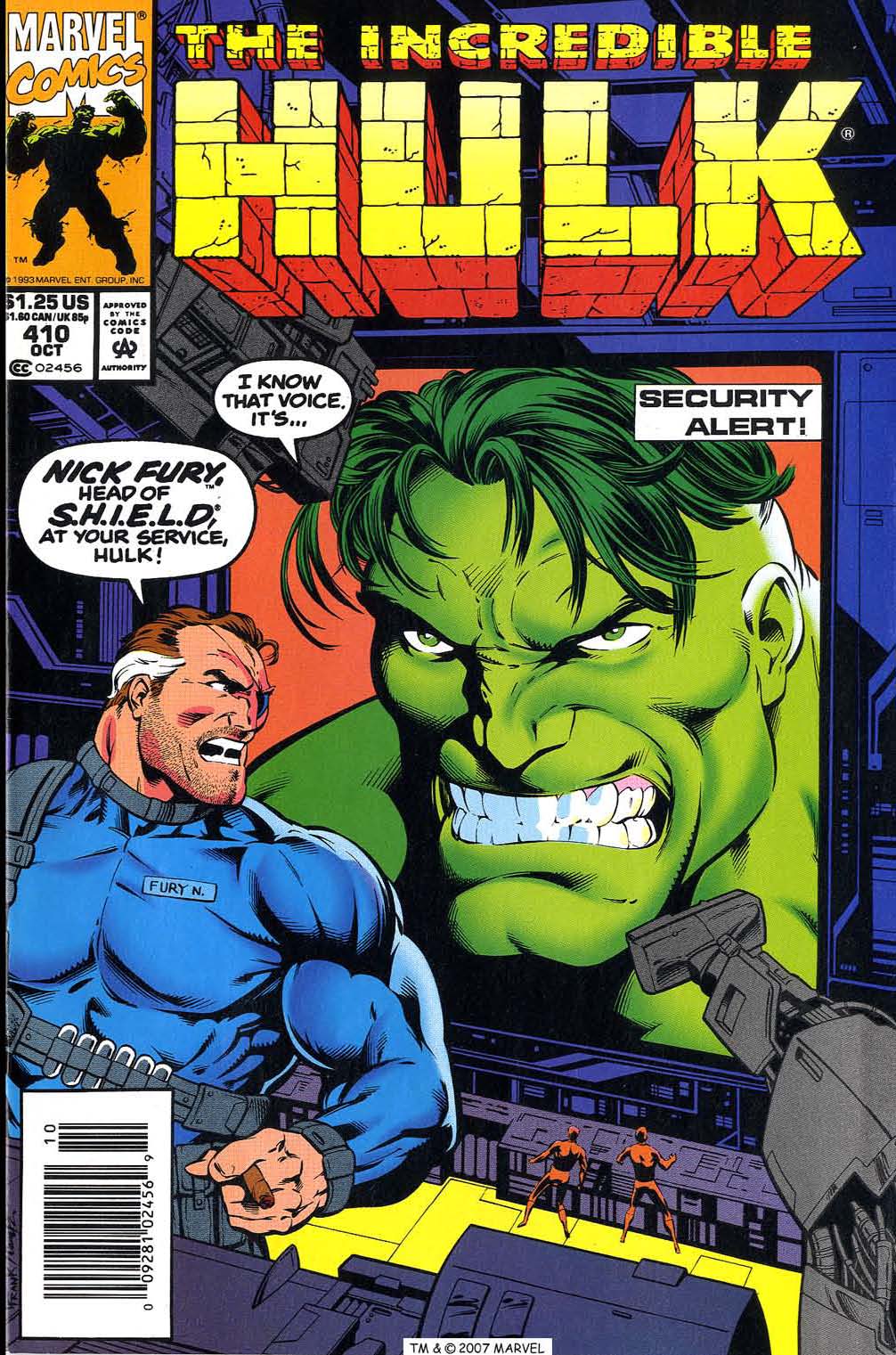 Read online The Incredible Hulk (1968) comic -  Issue #410 - 1
