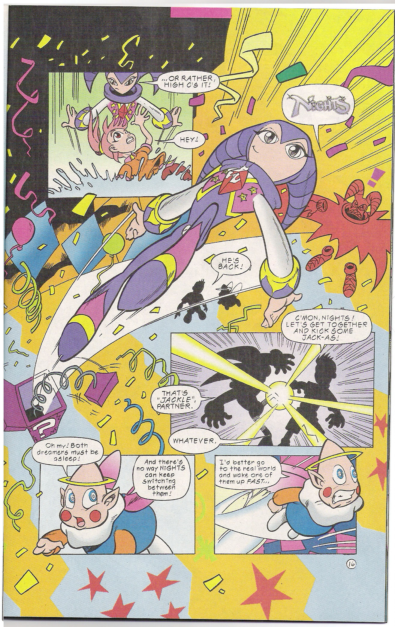 Read online NiGHTS into Dreams... comic -  Issue #2 - 18
