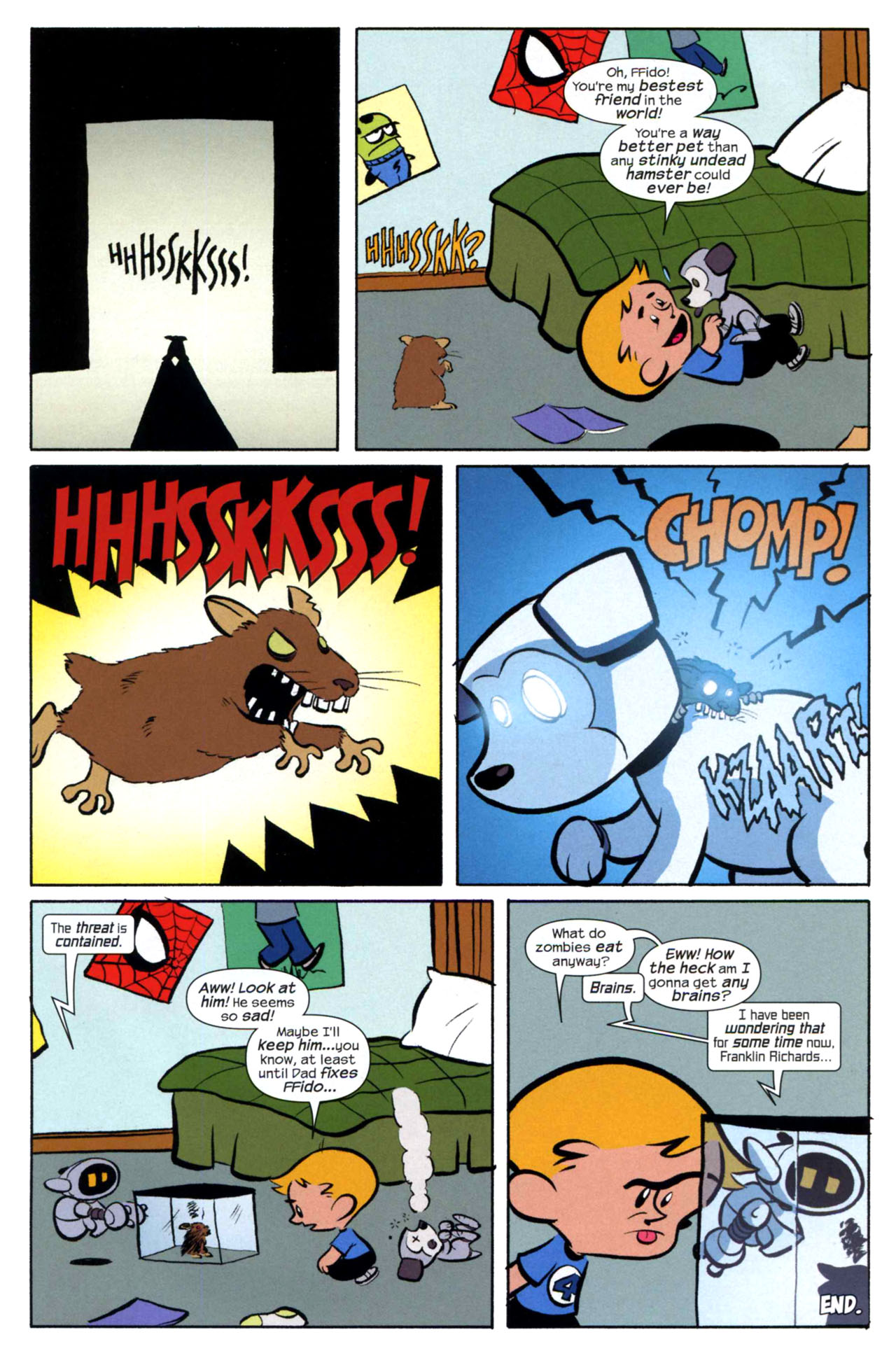 Read online Franklin Richards: Summer Smackdown! comic -  Issue # Full - 17