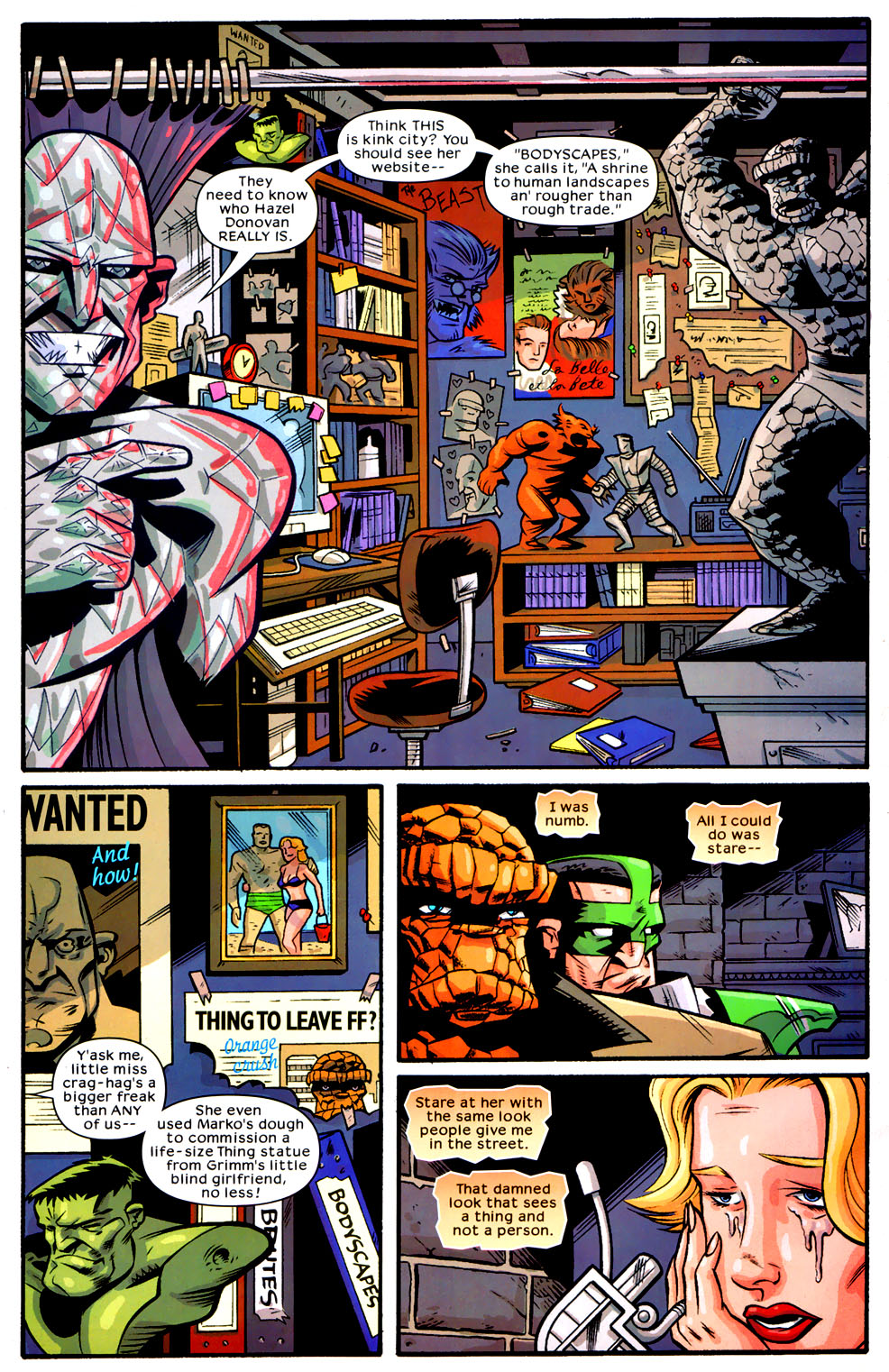 Read online Startling Stories: The Thing - Night Falls on Yancy Street comic -  Issue #4 - 12