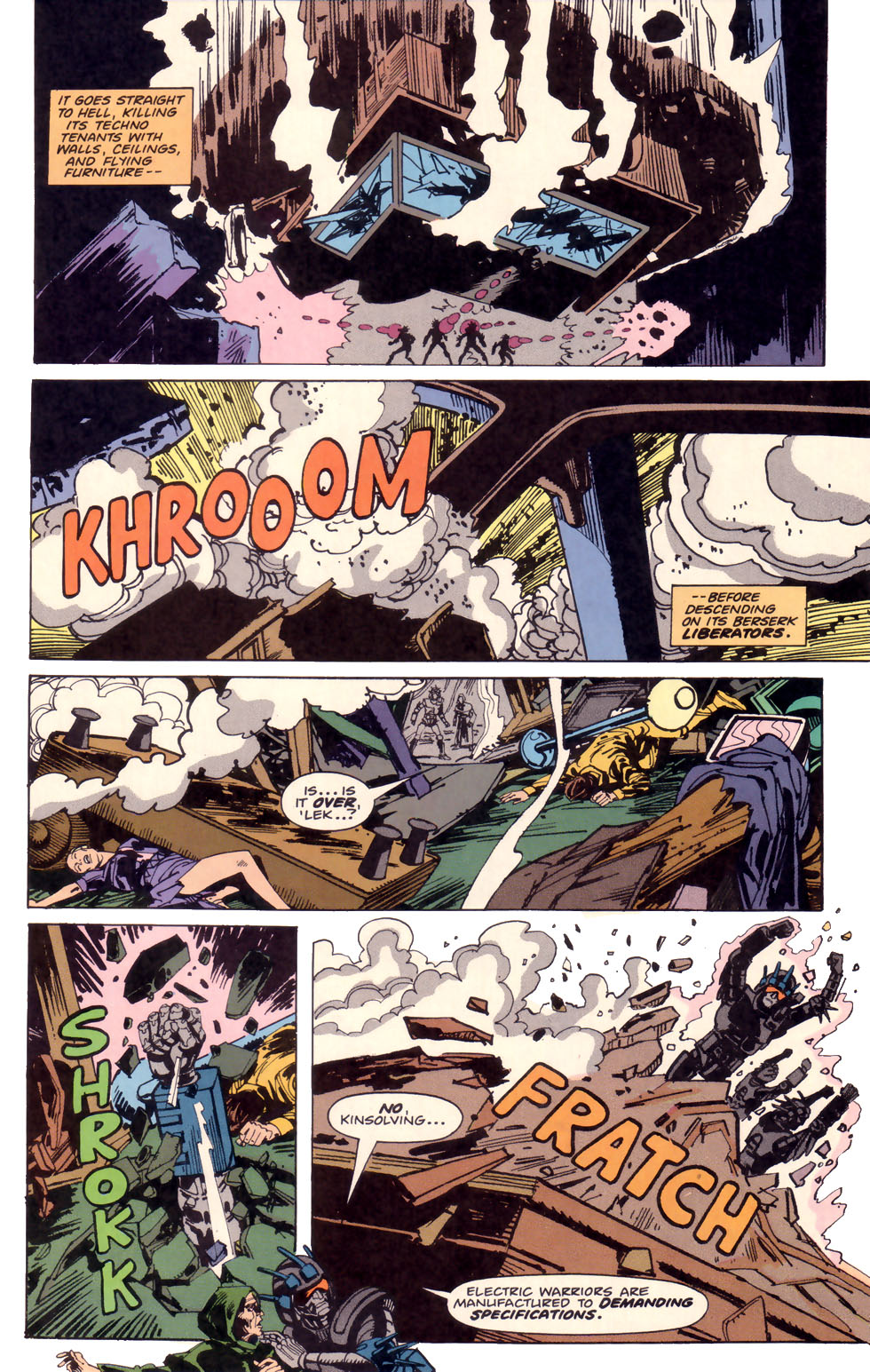 Read online Electric Warrior comic -  Issue #2 - 21