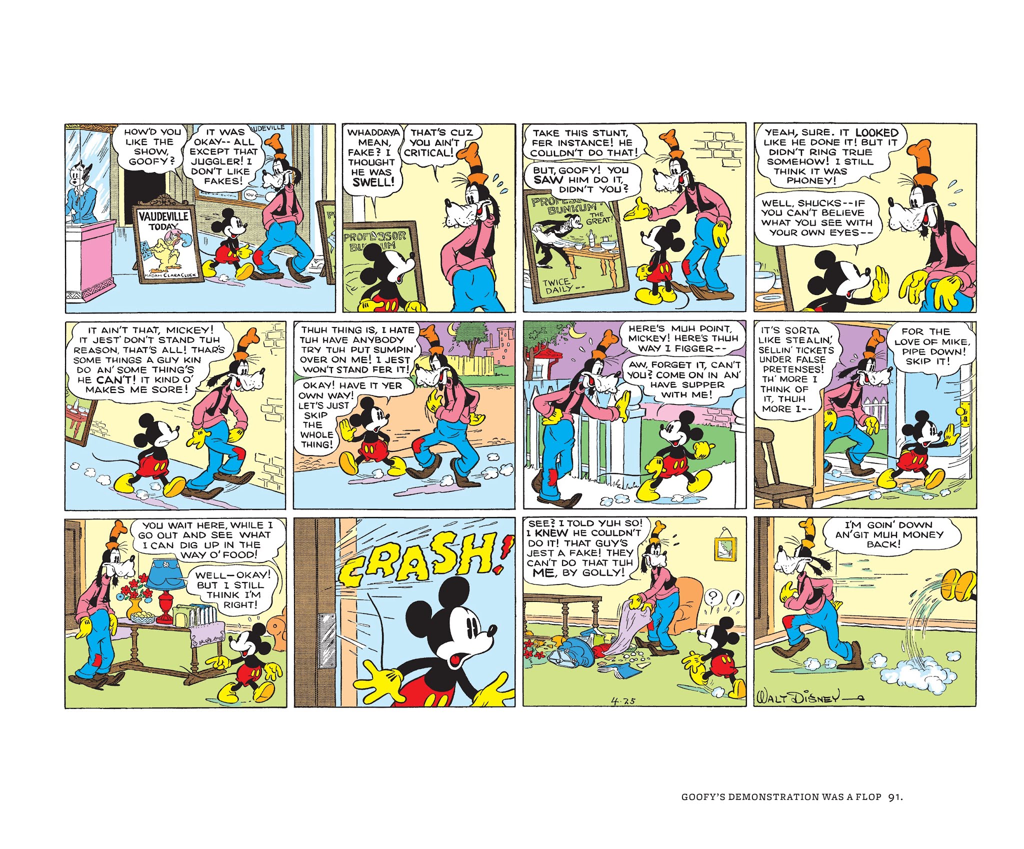 Read online Walt Disney's Mickey Mouse Color Sundays comic -  Issue # TPB 2 (Part 1) - 91
