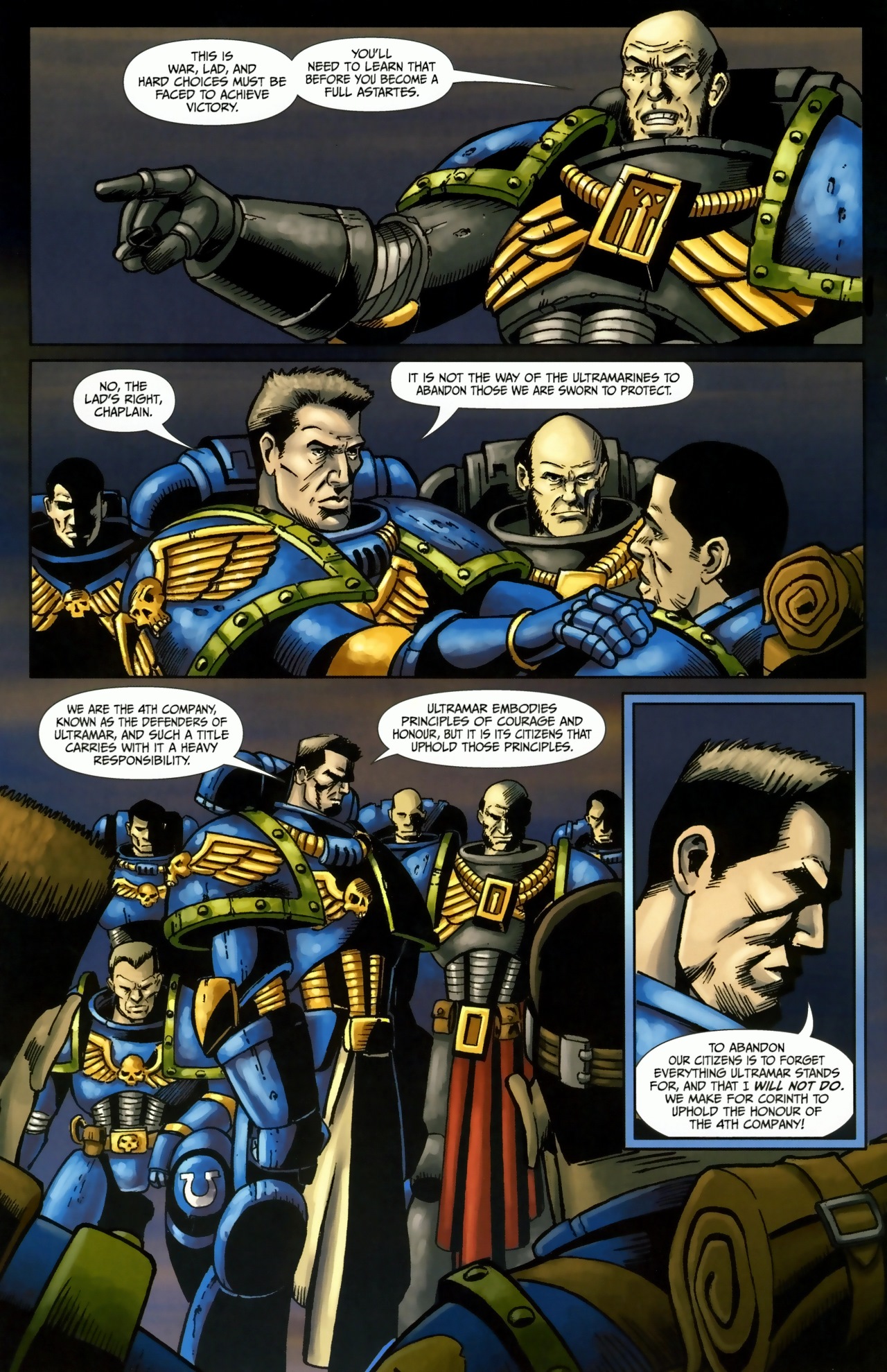 Read online Warhammer 40,000: Defenders of Ultramar comic -  Issue #3 - 12