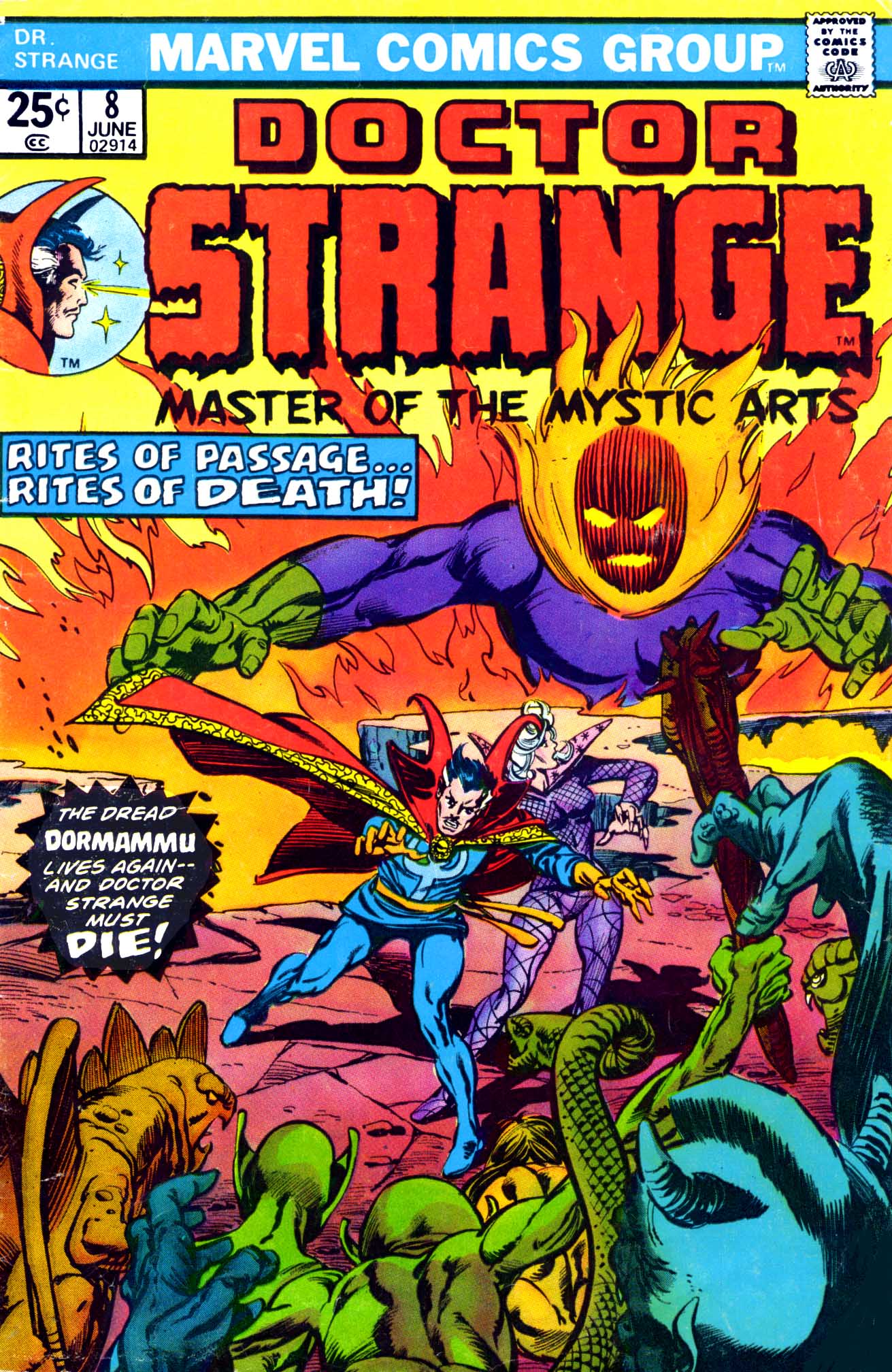 Read online Doctor Strange (1974) comic -  Issue #8 - 1