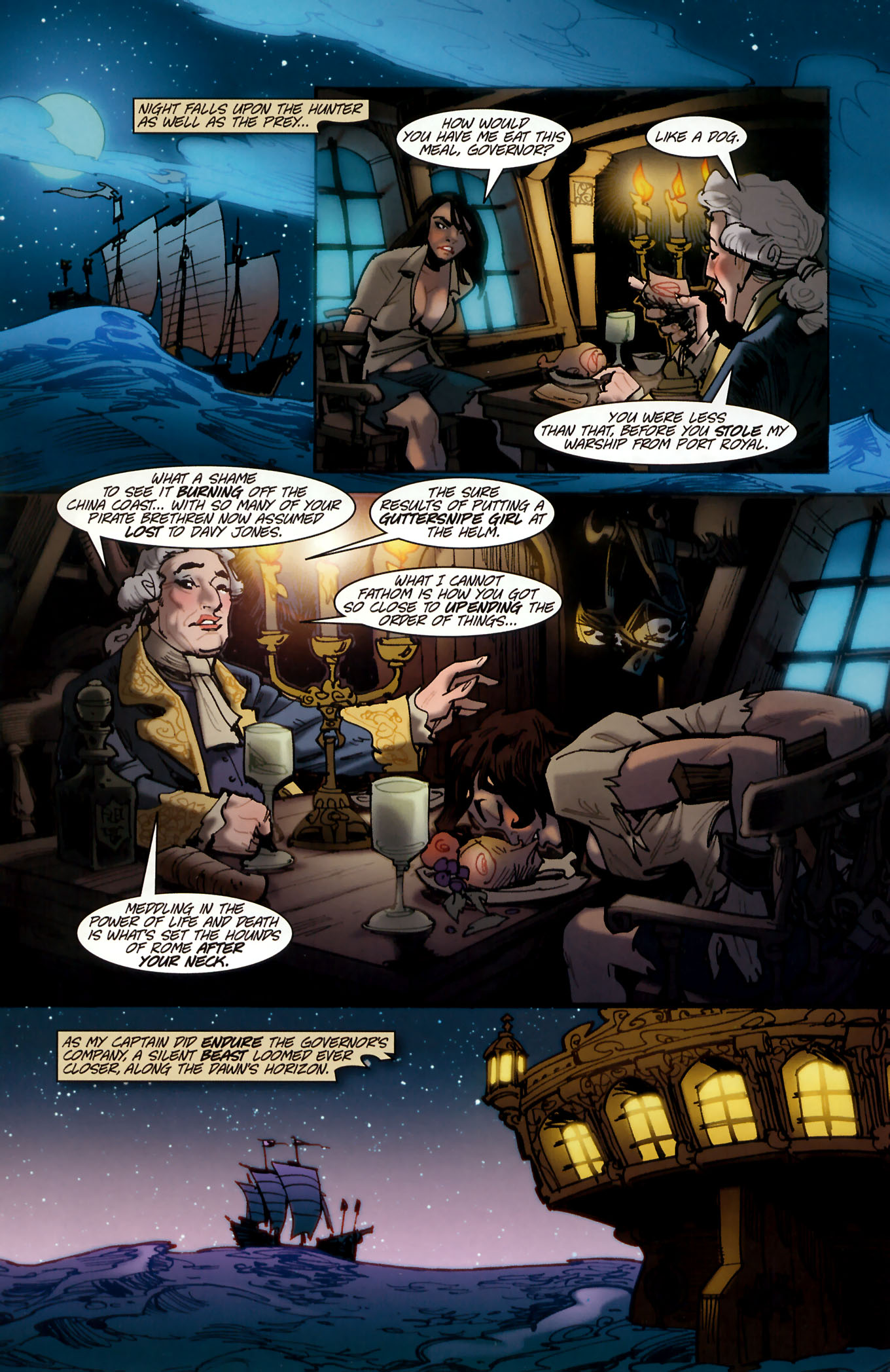 Read online The Voyages of The SheBuccaneer comic -  Issue #6 - 8