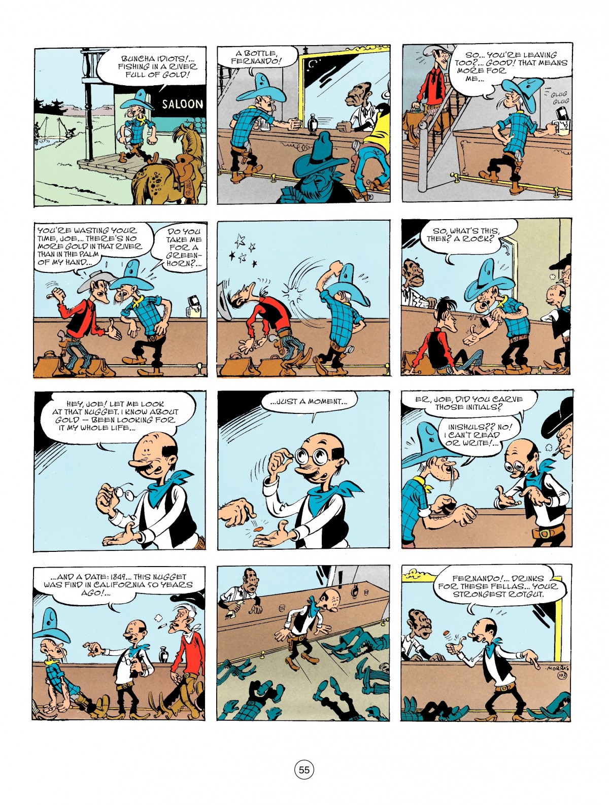 A Lucky Luke Adventure issue 54 - Page 55