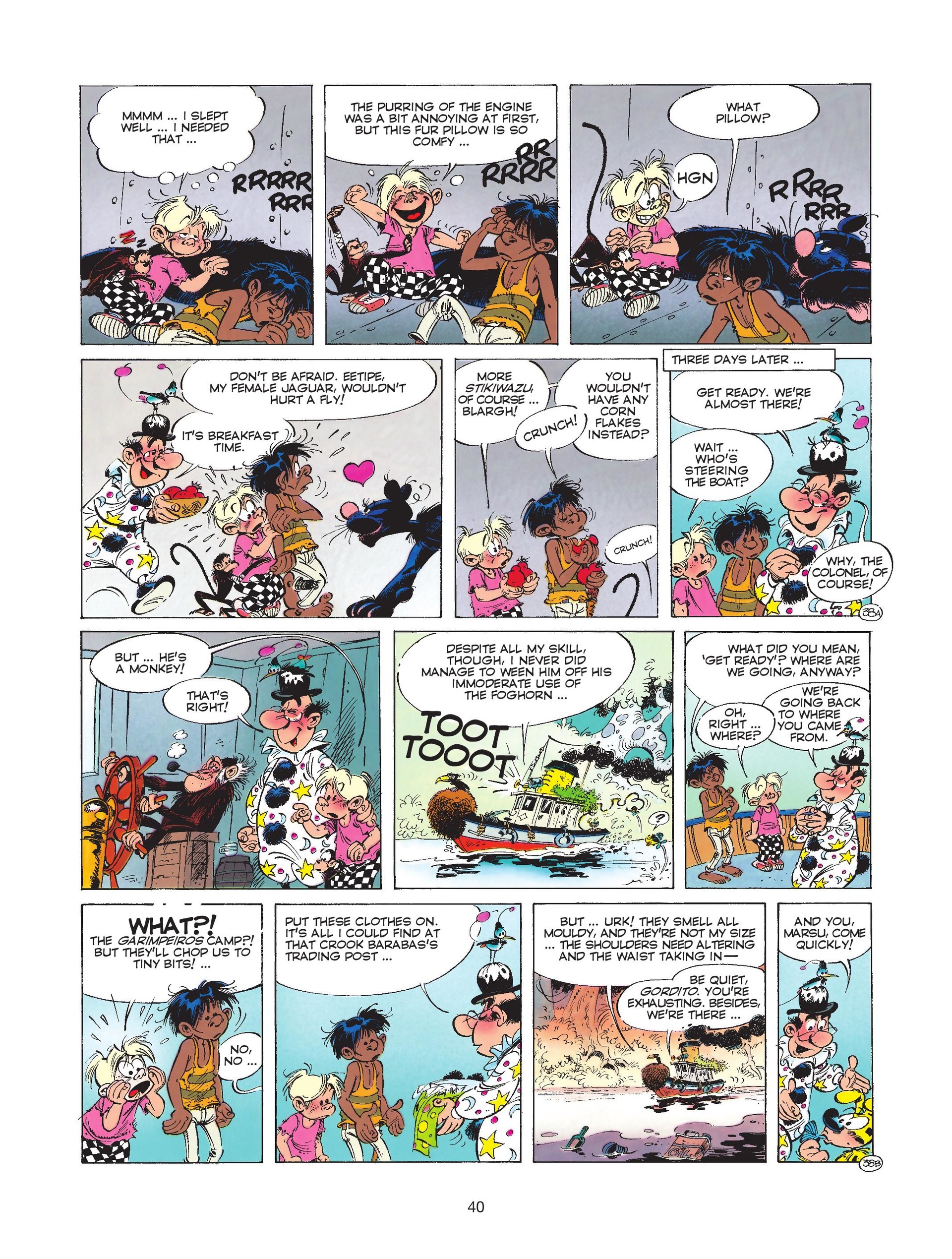 Read online Marsupilami comic -  Issue #7 - 42