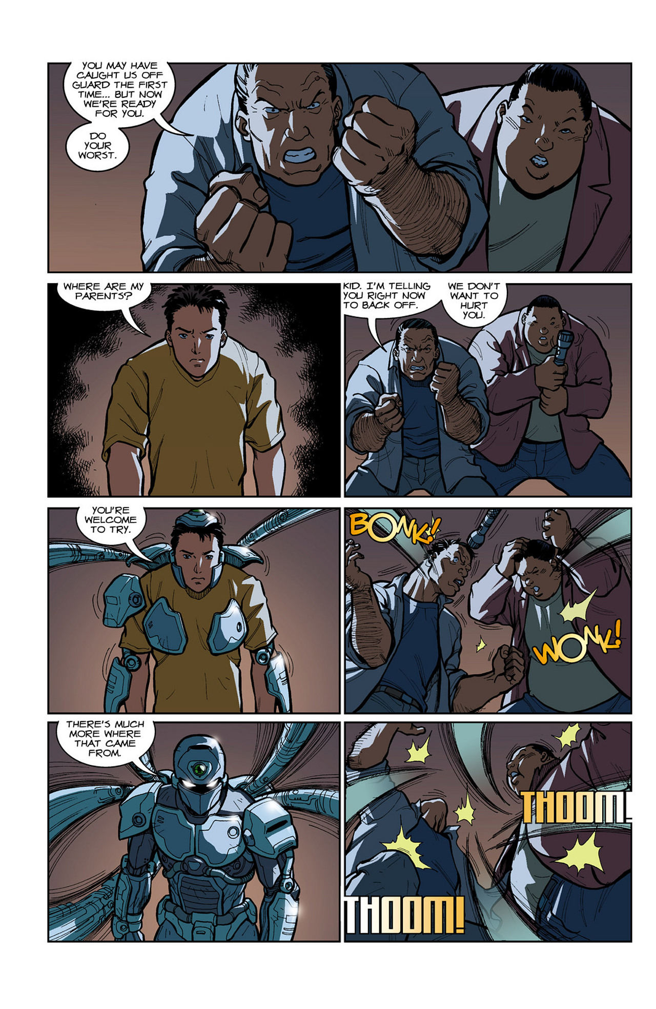 Read online Tech Jacket (2002) comic -  Issue # TPB 1 - 116