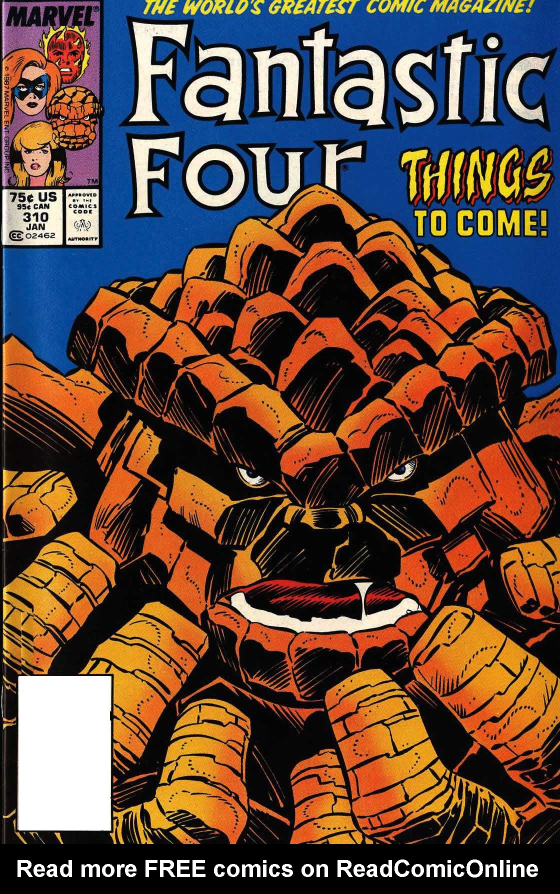 Read online Fantastic Four (1961) comic -  Issue #310 - 1