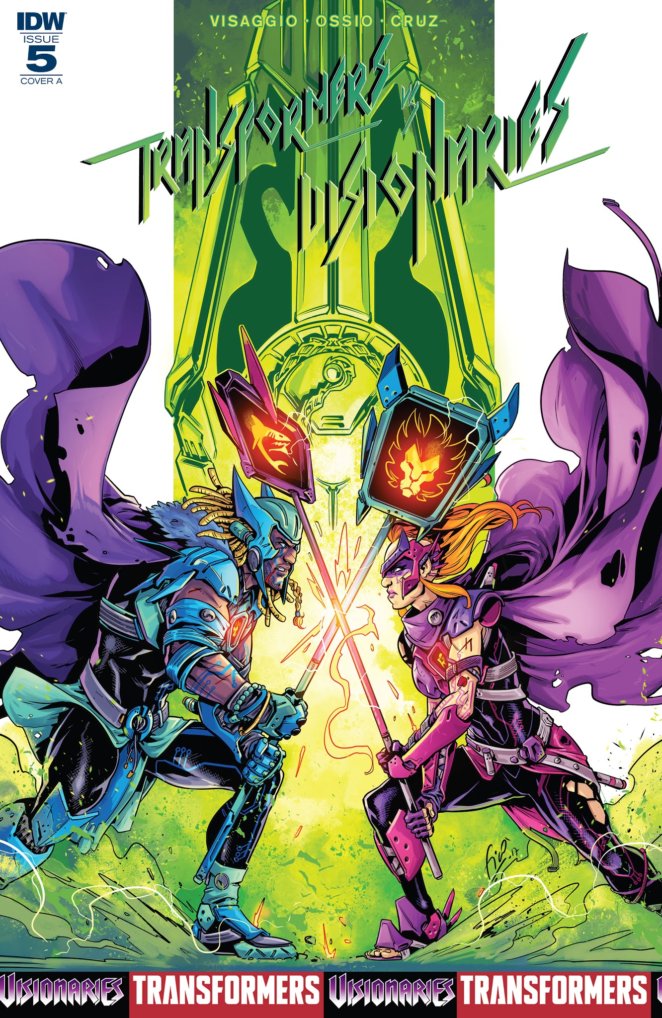 Read online Transformers vs. Visionaries comic -  Issue #5 - 1