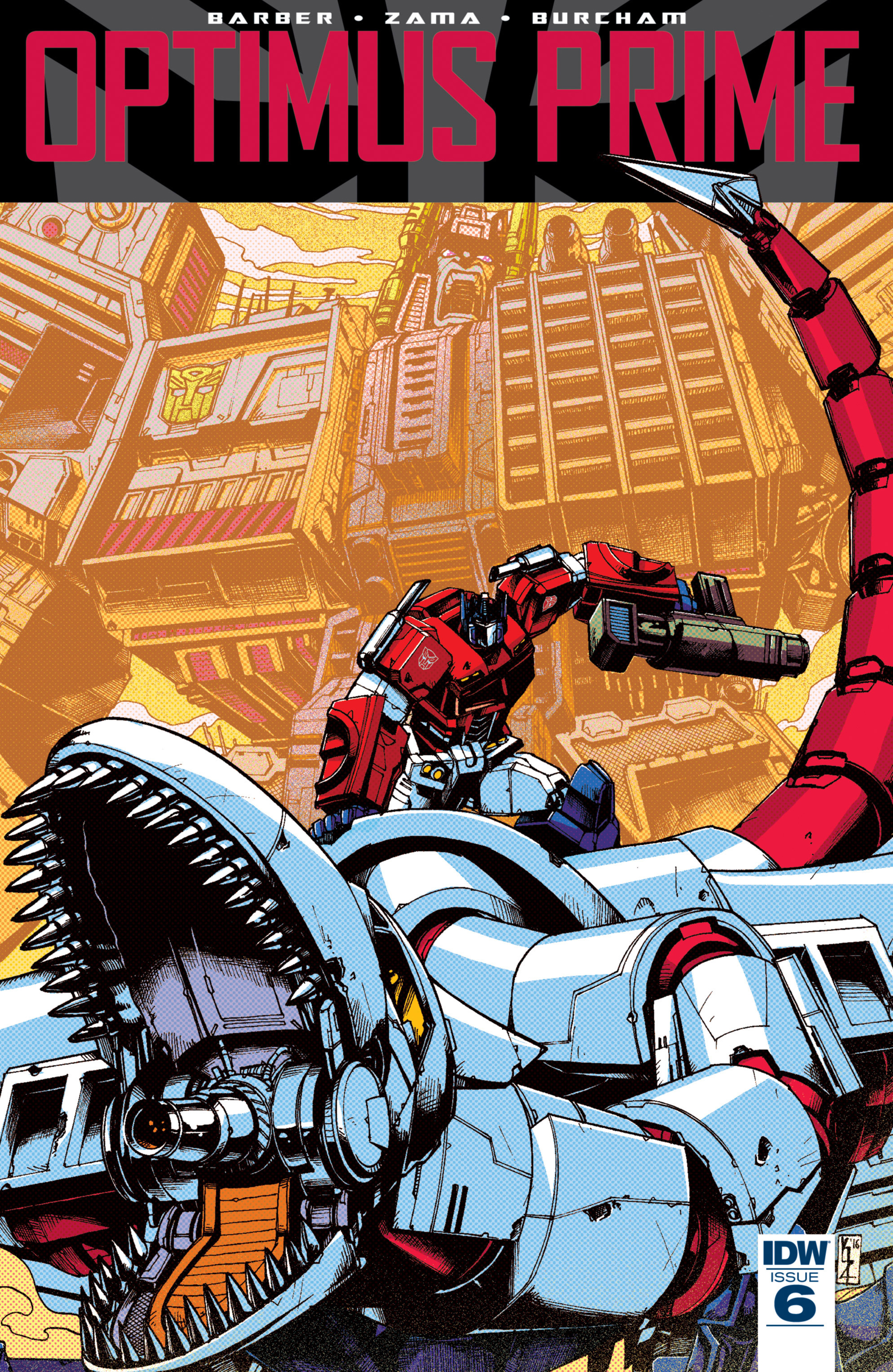 Read online Optimus Prime comic -  Issue #6 - 1