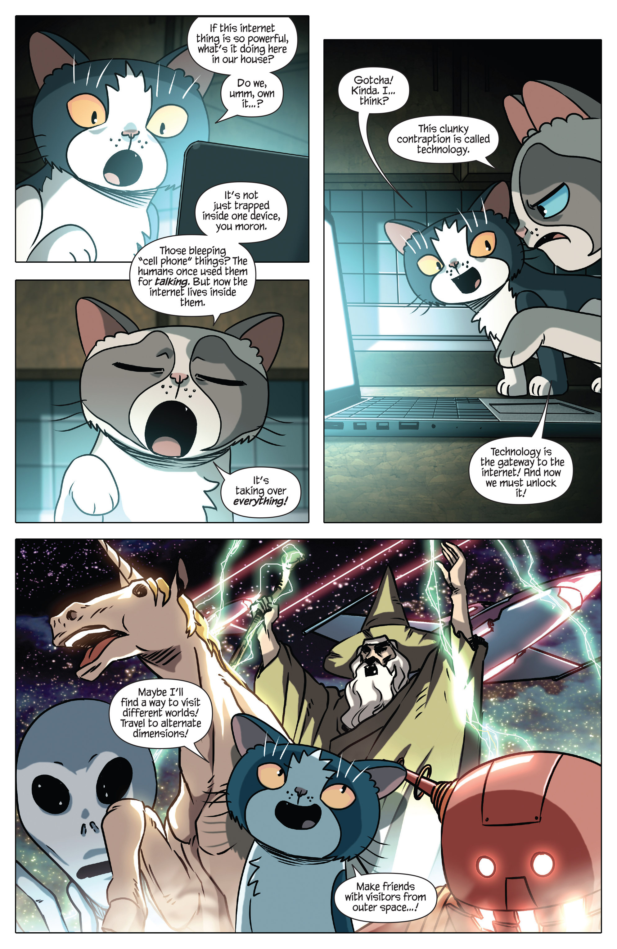 Read online Grumpy Cat & Pokey comic -  Issue #5 - 5
