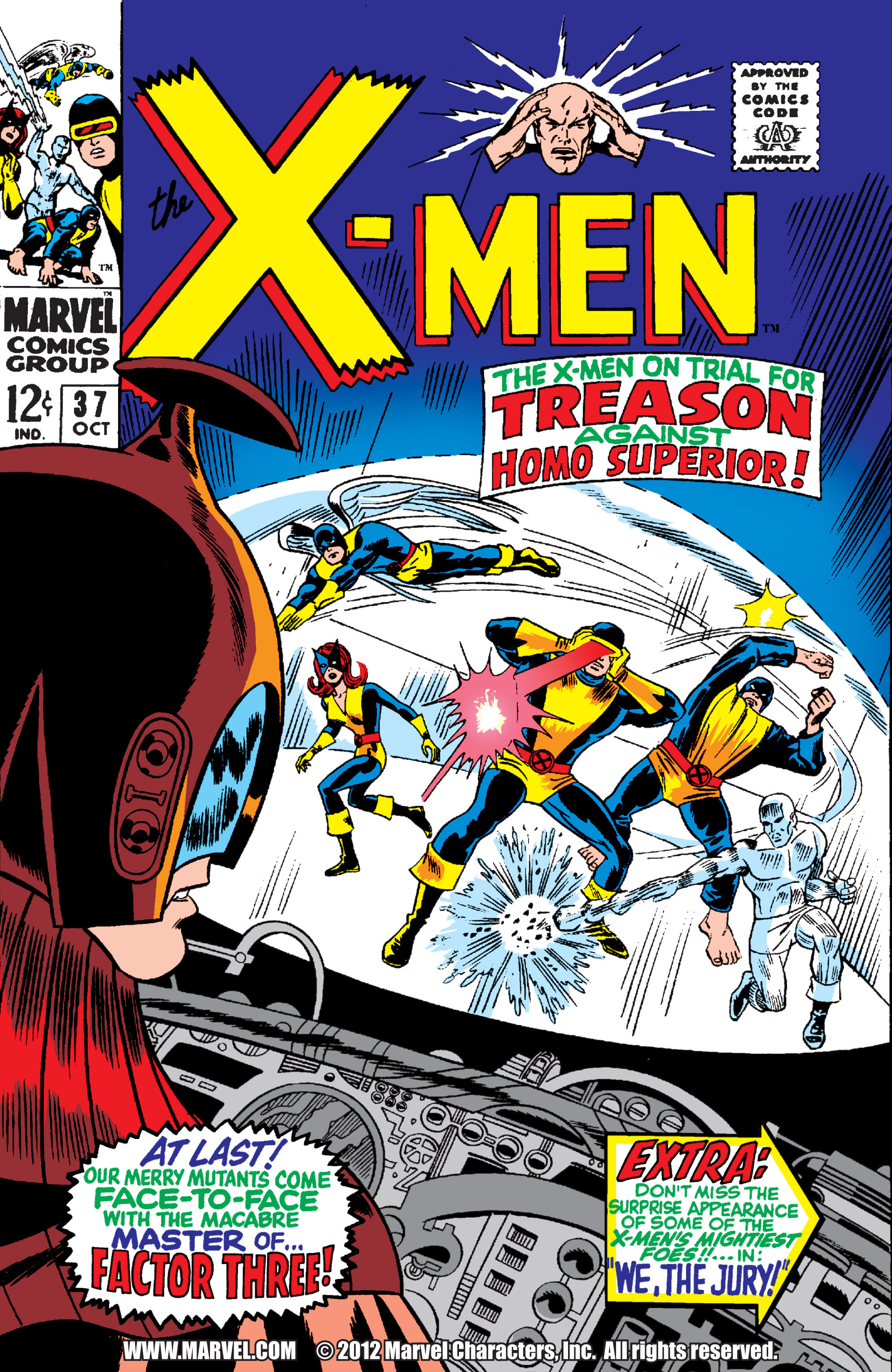 Read online Uncanny X-Men (1963) comic -  Issue #37 - 1