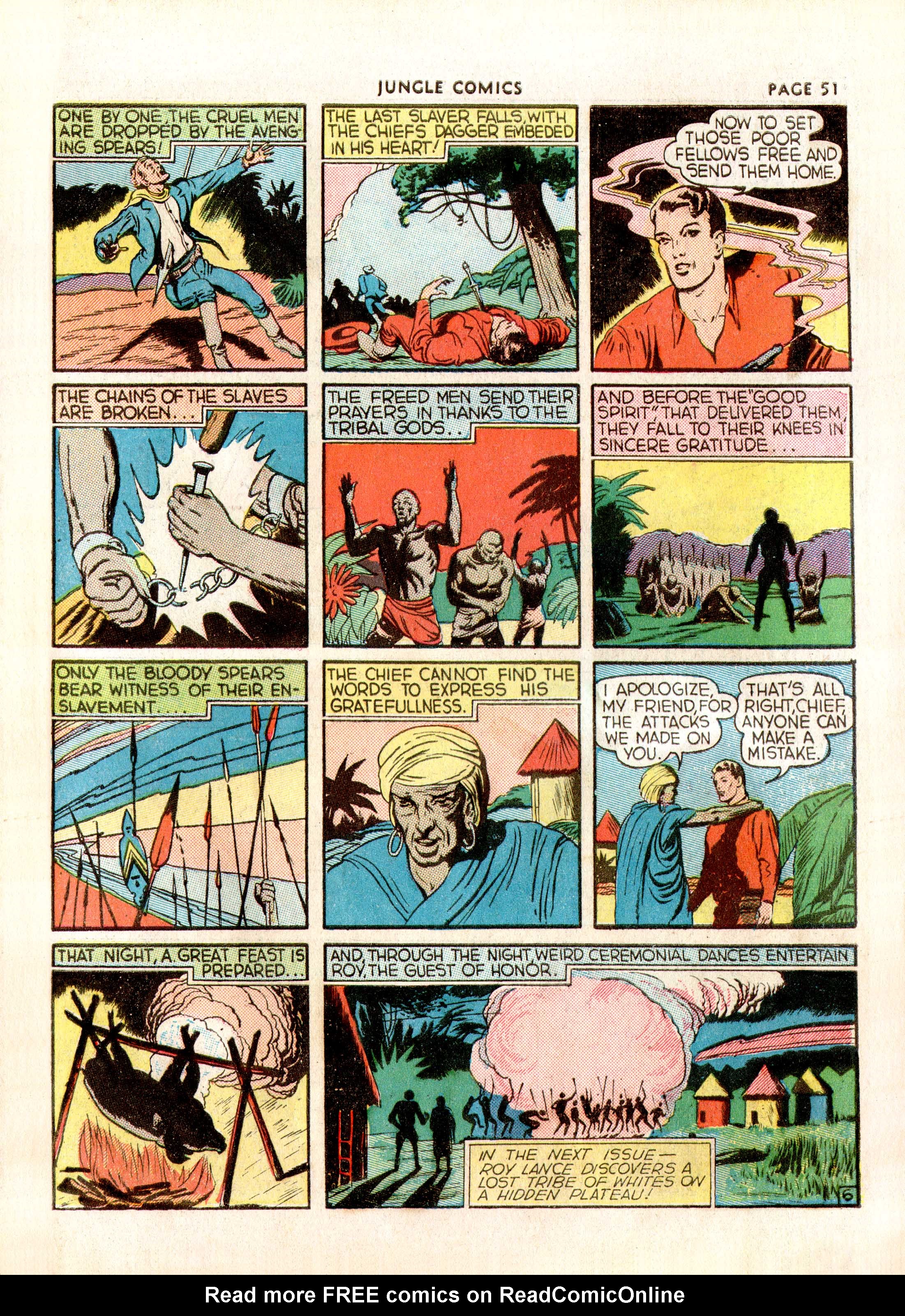 Read online Jungle Comics comic -  Issue #5 - 55
