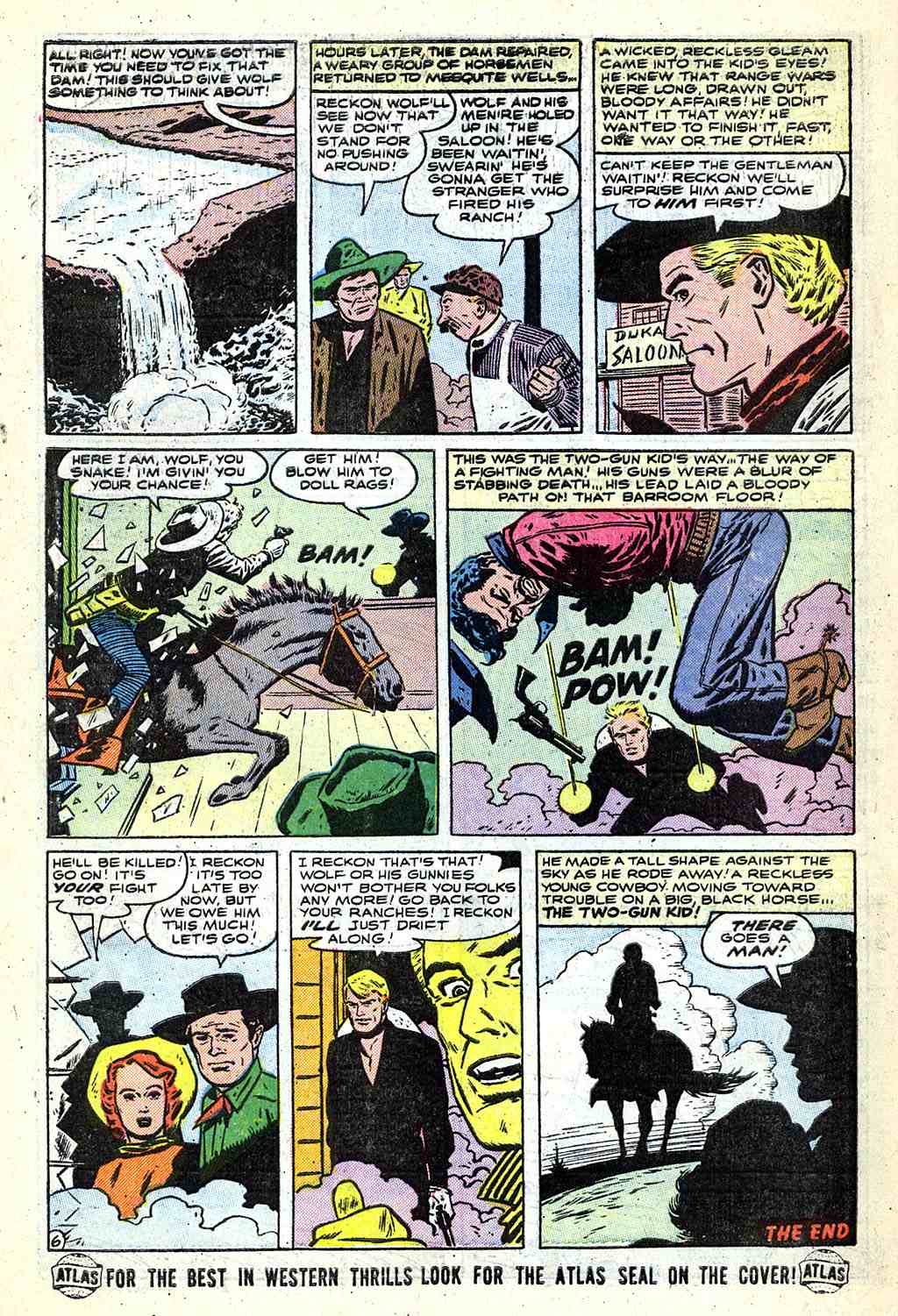 Read online Wild Western comic -  Issue #32 - 32