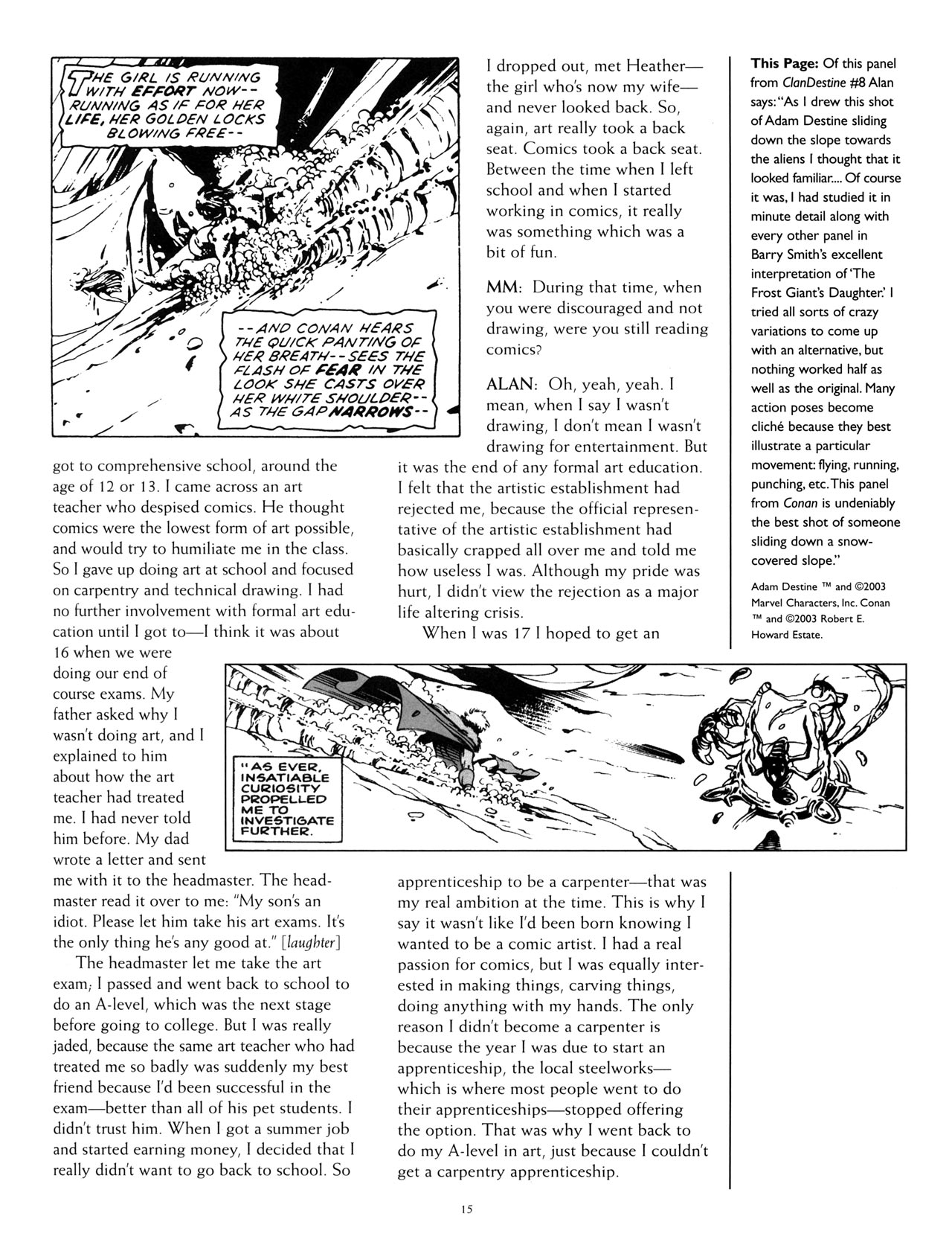 Read online Modern Masters comic -  Issue #1 - 16