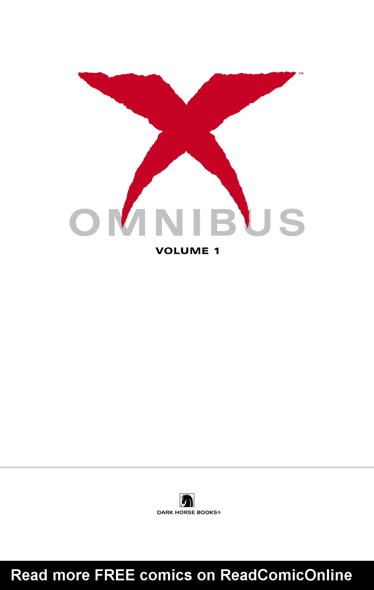 Read online X Omnibus comic -  Issue # TPB 1 - 3