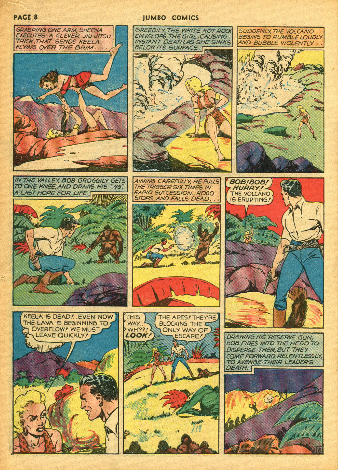 Read online Jumbo Comics comic -  Issue #20 - 10
