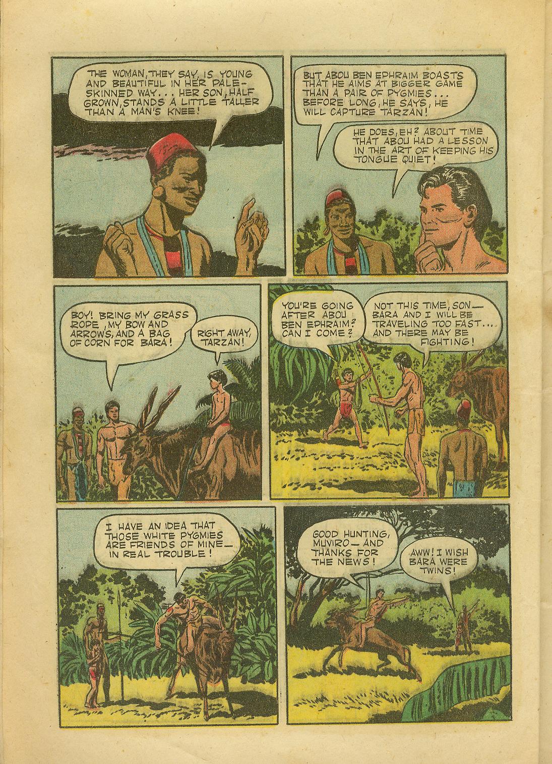 Read online Tarzan (1948) comic -  Issue #17 - 4