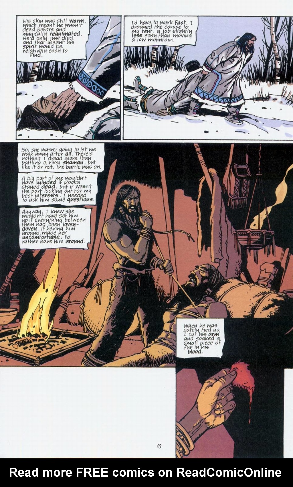 Read online Muktuk Wolfsbreath: Hard-Boiled Shaman comic -  Issue #2 - 8