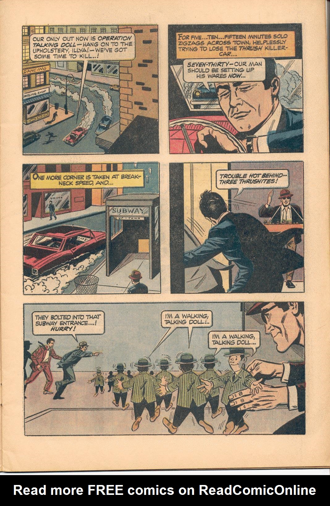 Read online The Man From U.N.C.L.E. comic -  Issue #3 - 7
