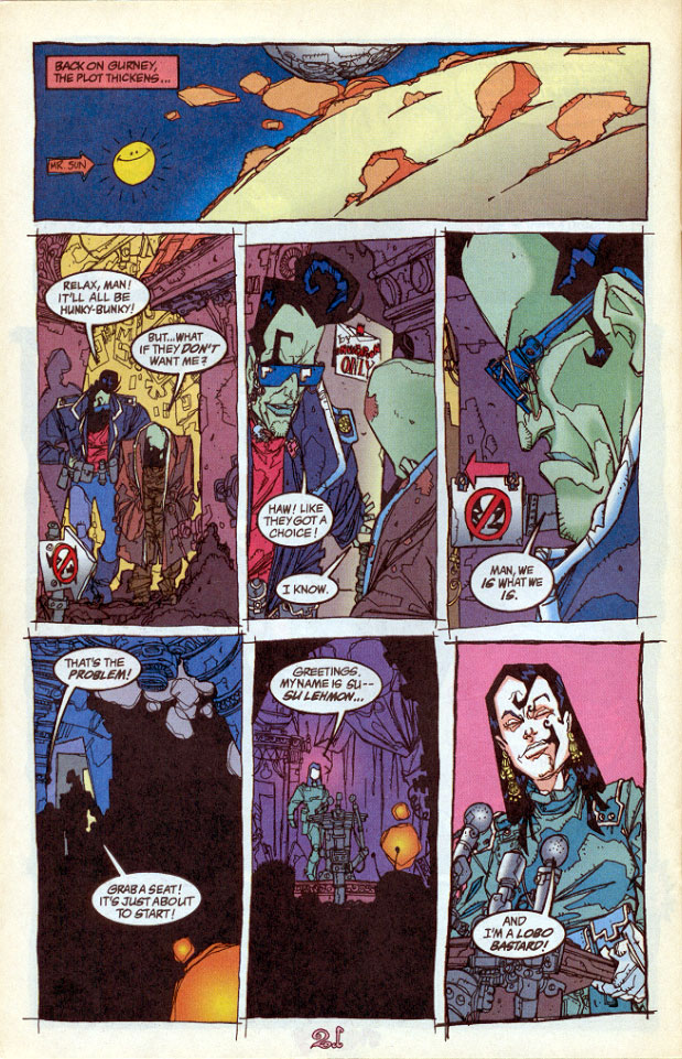 Read online Lobo: Infanticide comic -  Issue #1 - 23