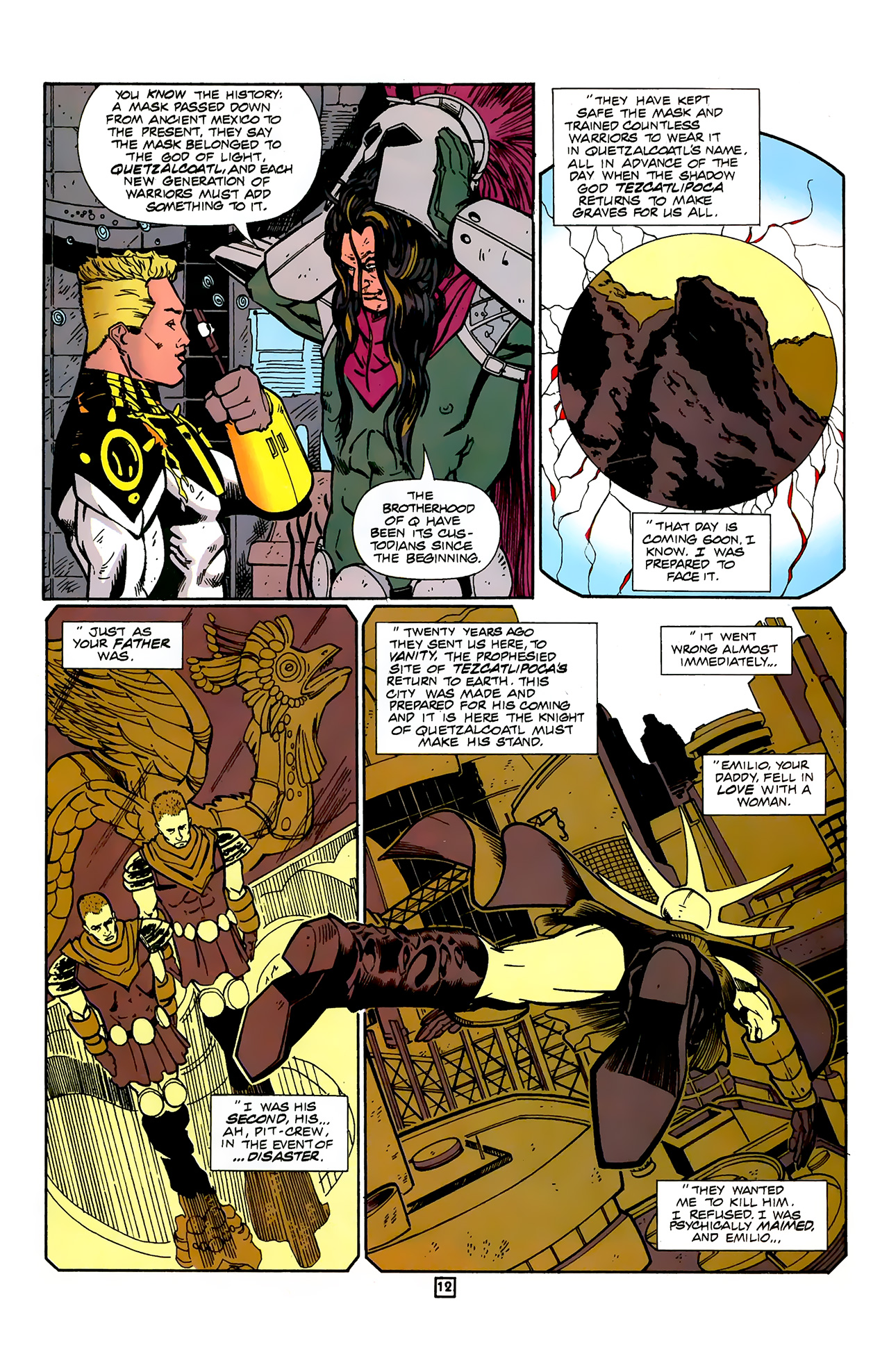 Read online Aztek: The Ultimate Man comic -  Issue #5 - 13