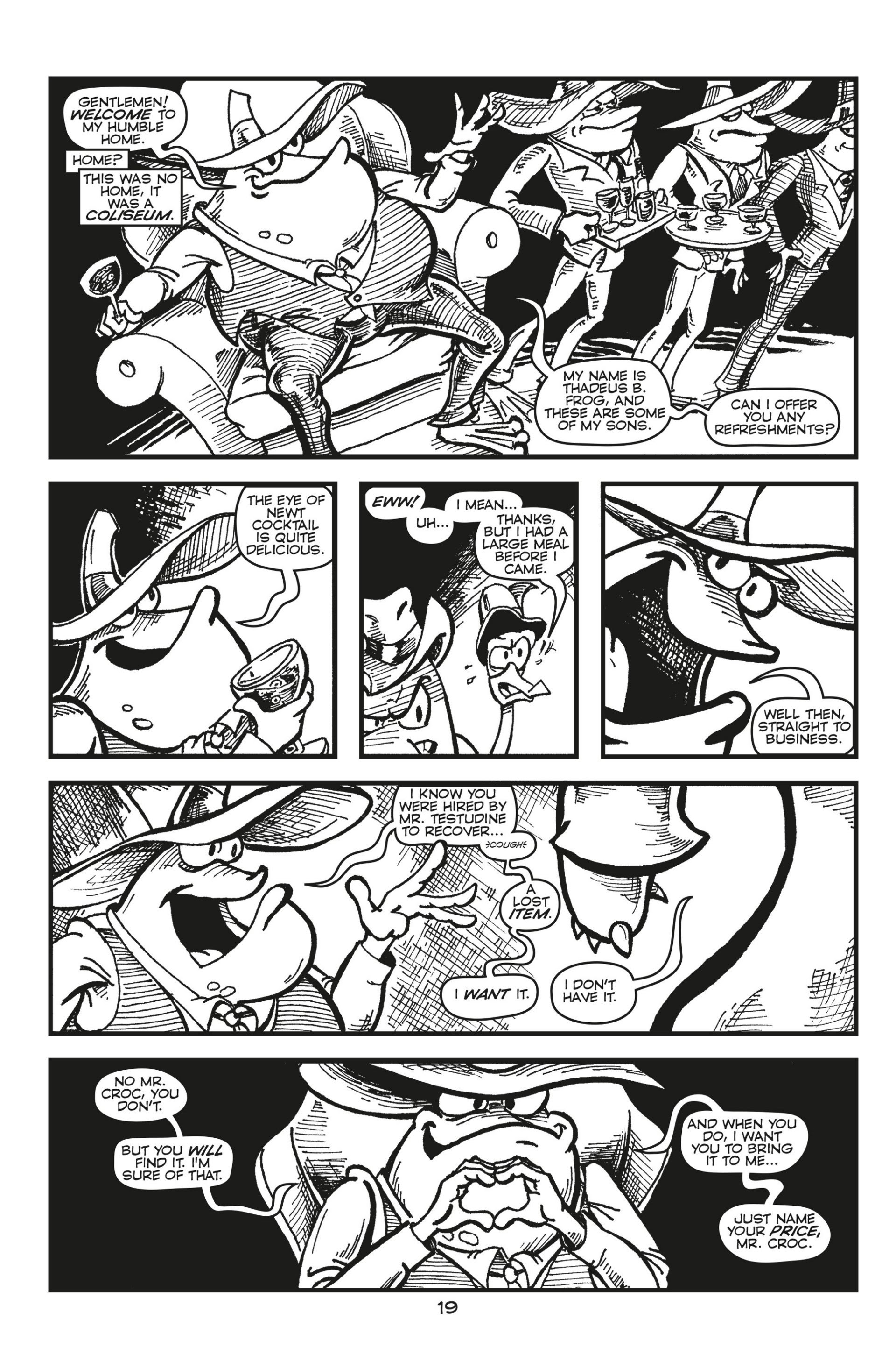 Read online Charlie Croc: Private Eye comic -  Issue #1 - 21