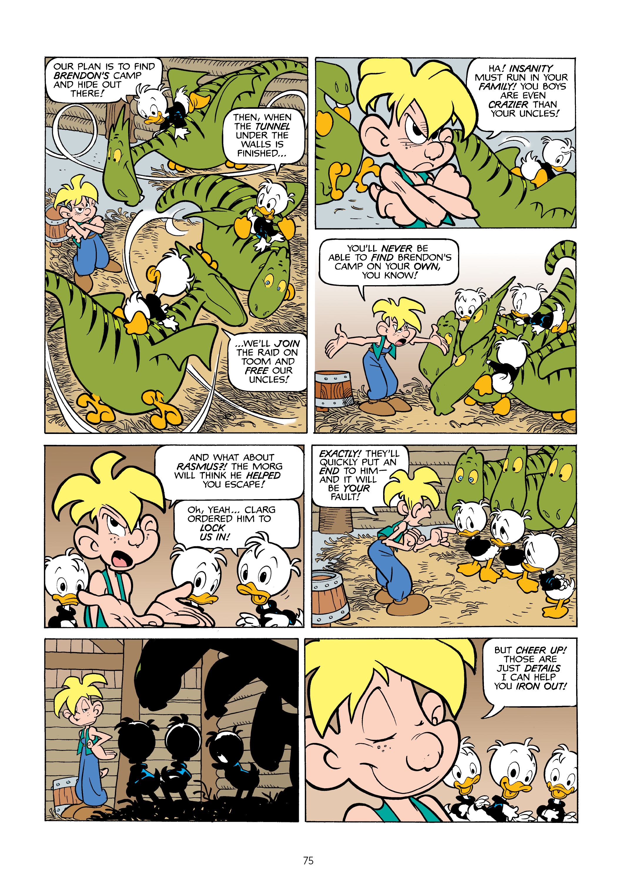 Read online Donald Duck and Uncle Scrooge: World of the Dragonlords comic -  Issue # TPB (Part 1) - 76