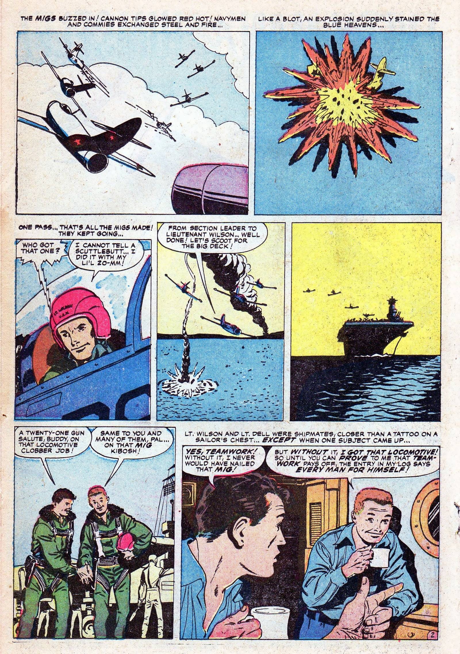 Read online Navy Combat comic -  Issue #16 - 21