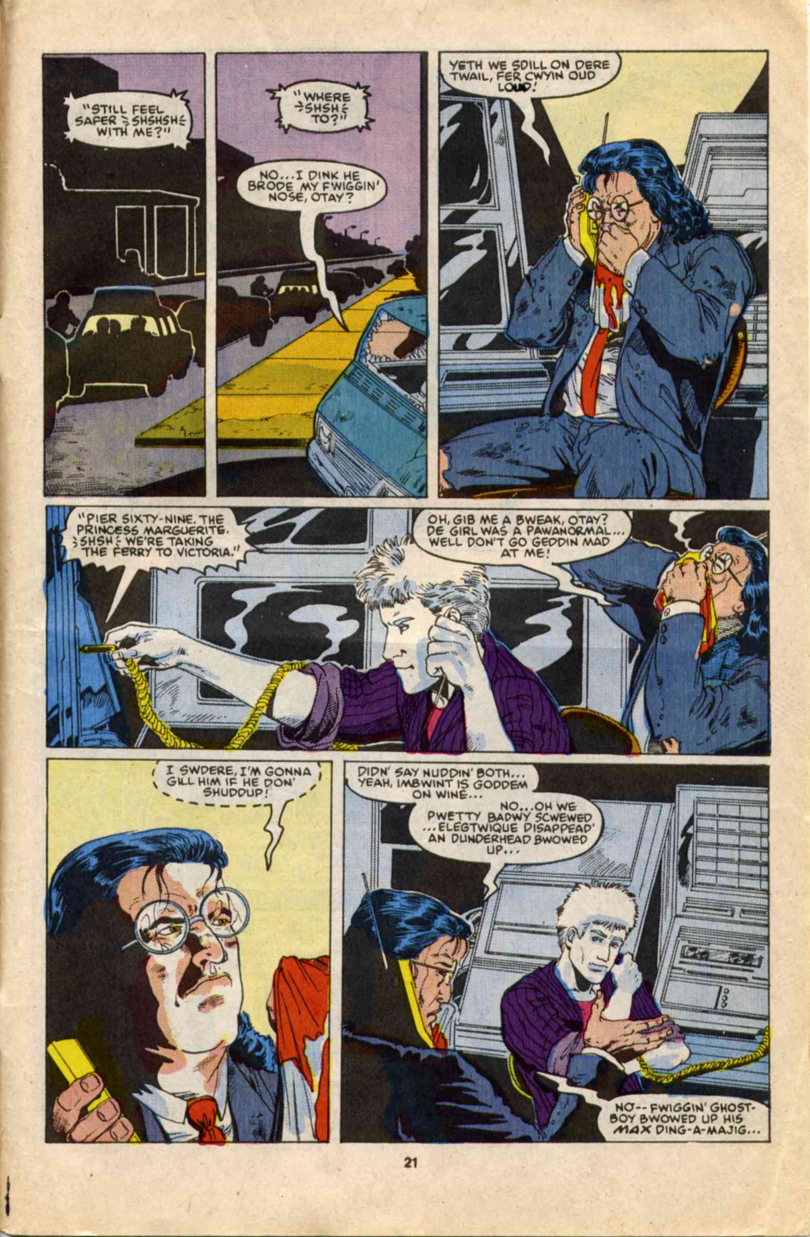 Read online Psi-Force comic -  Issue #18 - 22